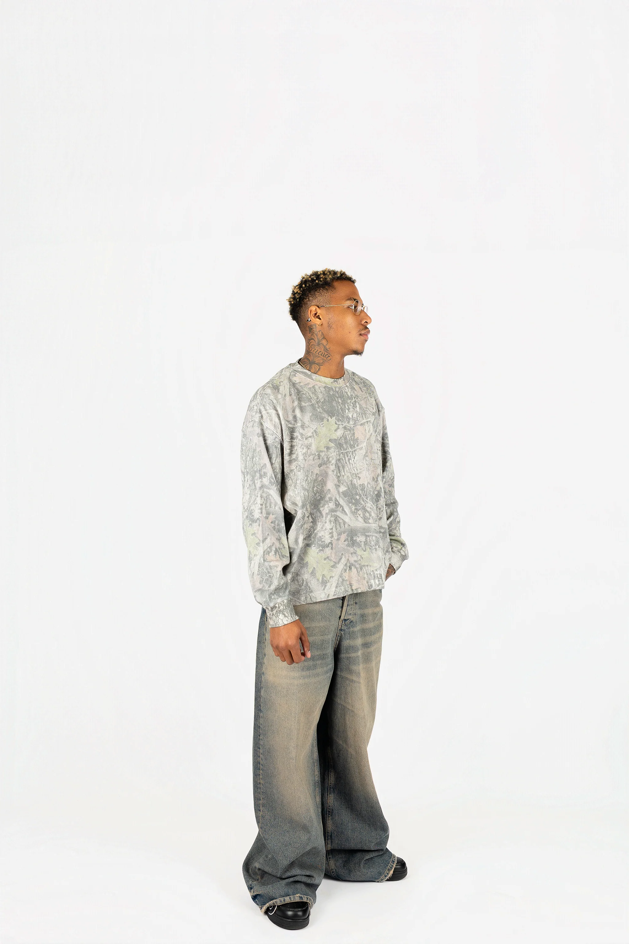 Sun-Dried Baby Waffle Knit Long Sleeve - Image 11