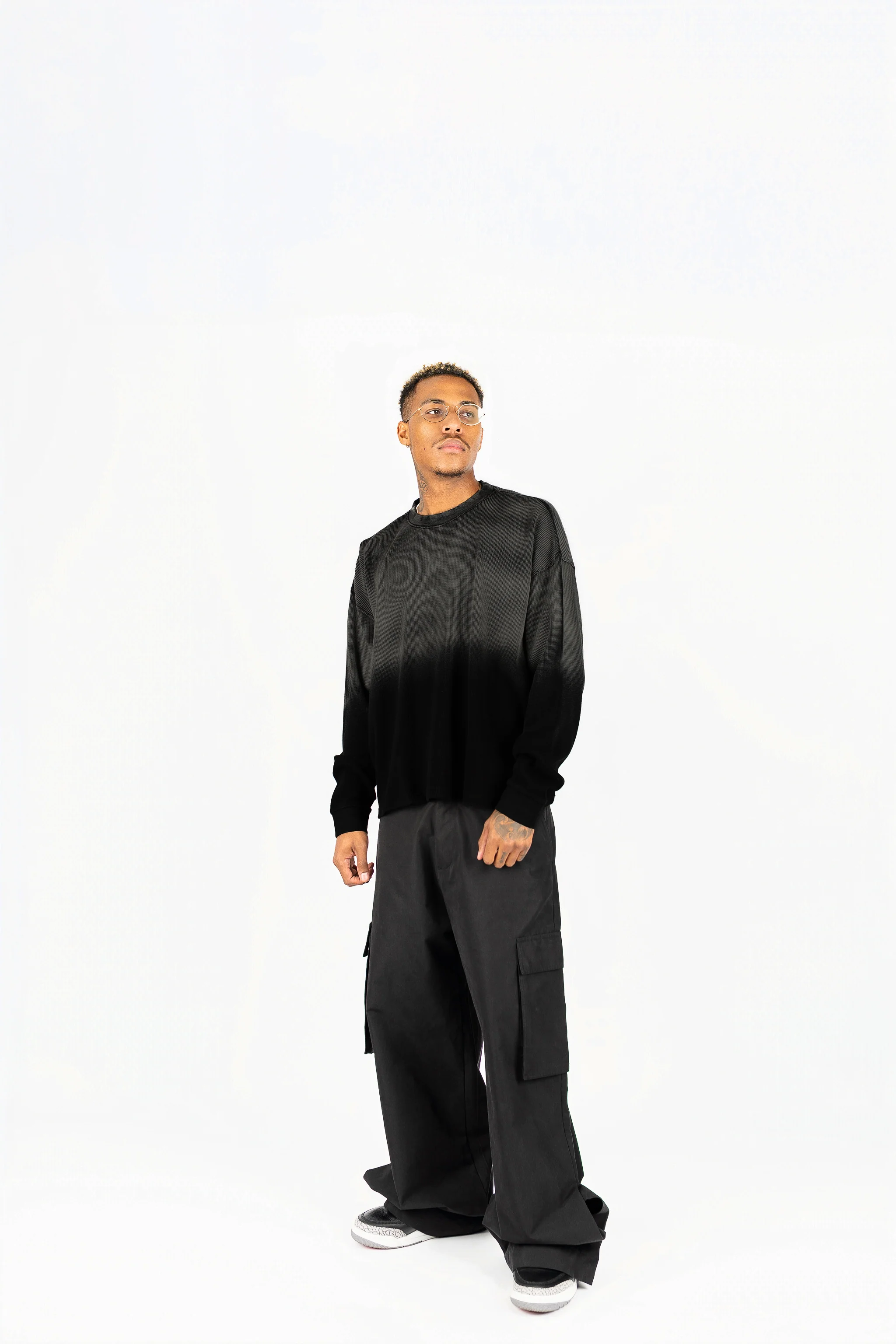 Sun-Dried Baby Waffle Knit Long Sleeve - Image 3