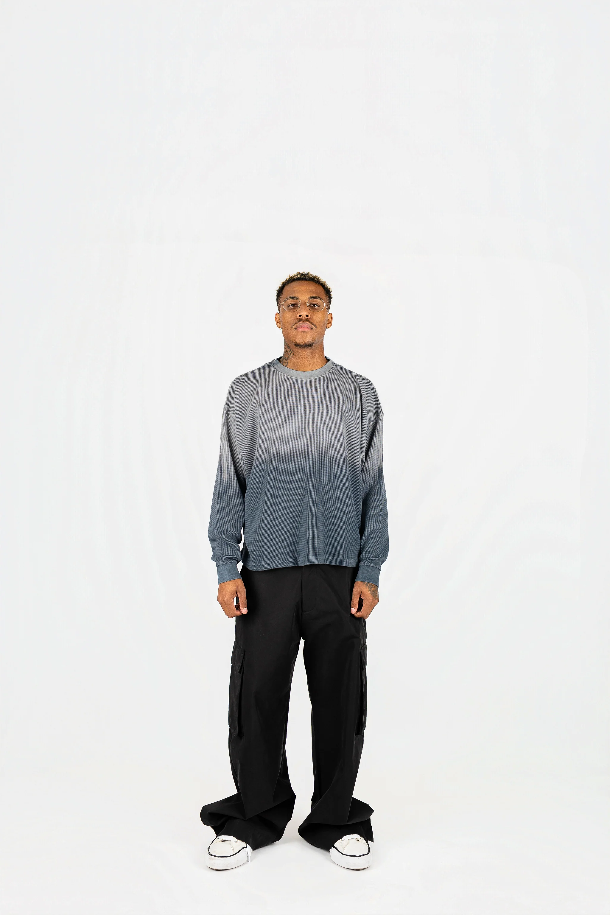 Sun-Dried Baby Waffle Knit Long Sleeve - Image 5