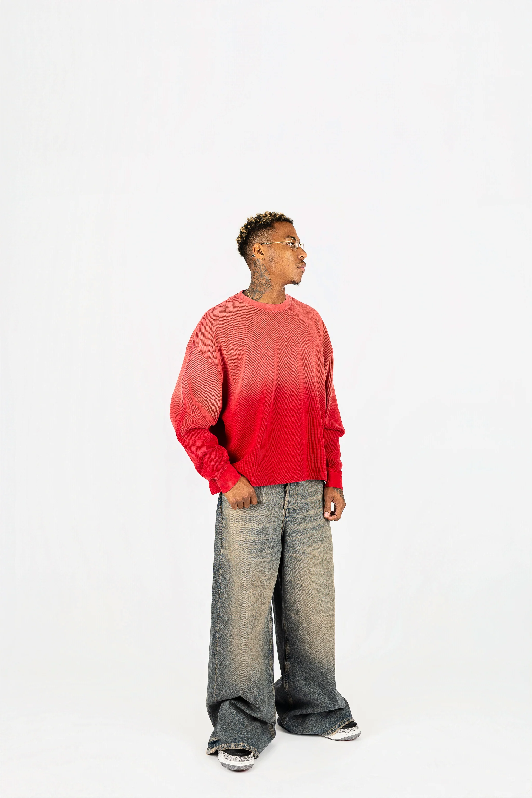 Sun-Dried Baby Waffle Knit Long Sleeve - Image 7