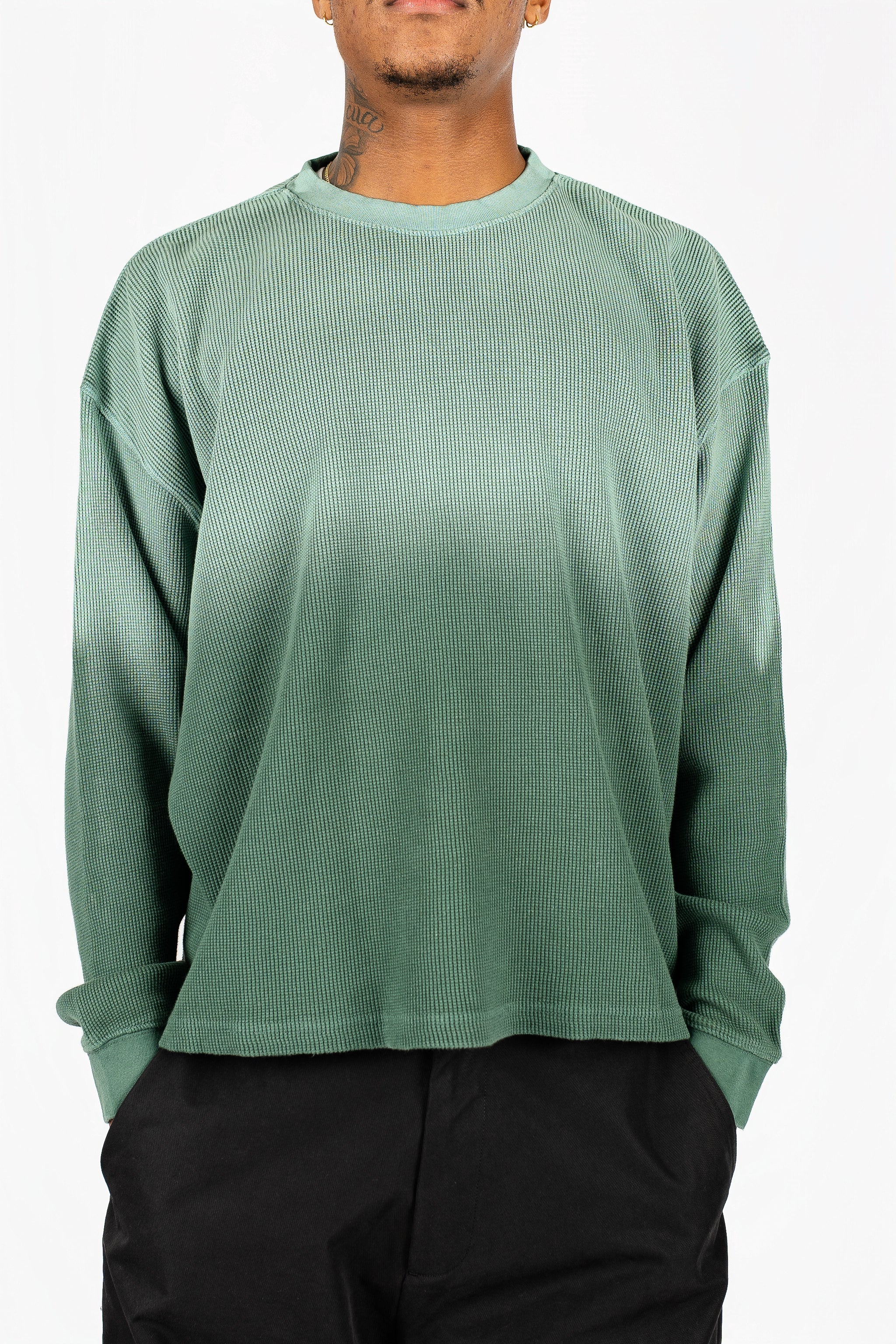 Sun-Dried Baby Waffle Knit Long Sleeve - Image 8