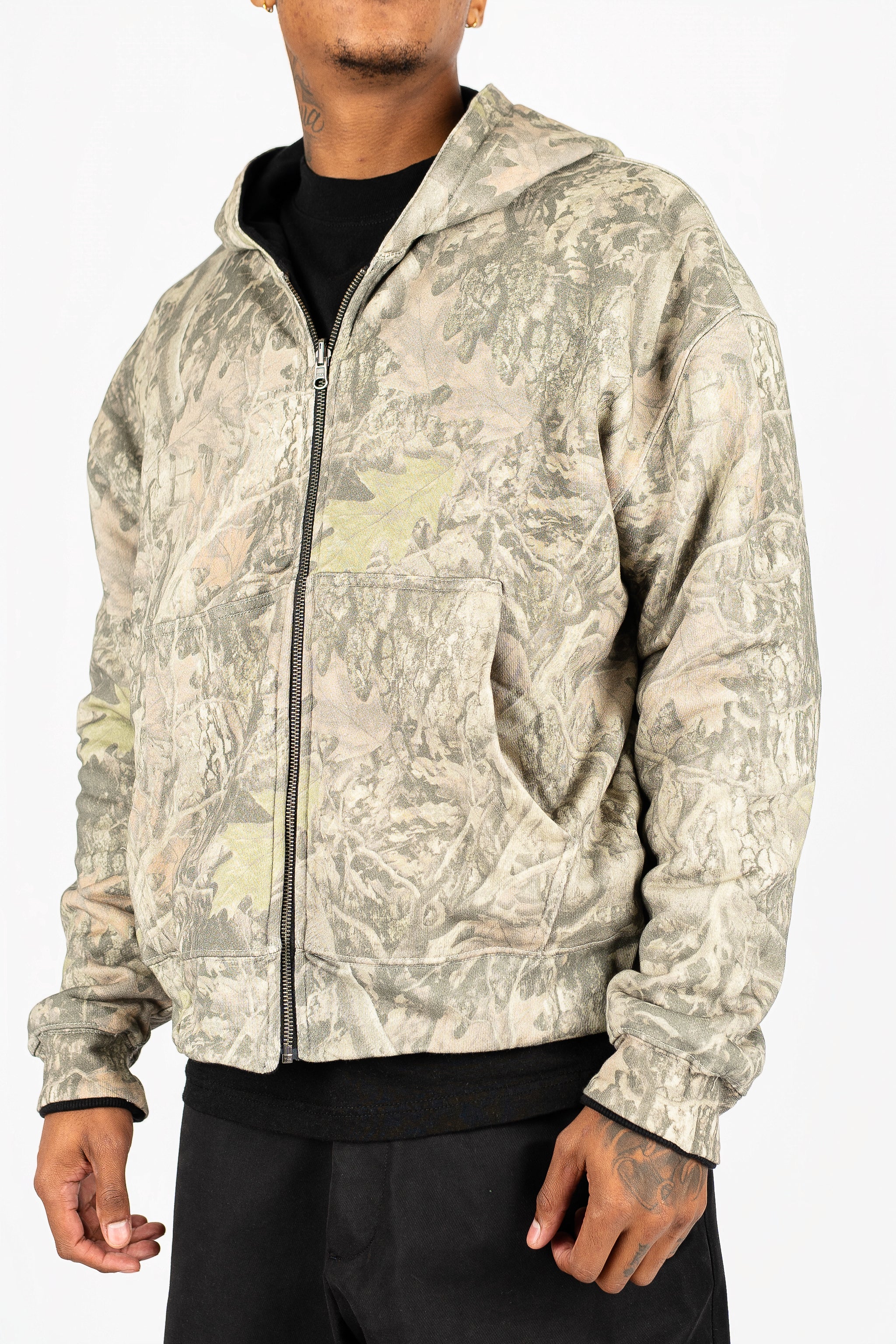 Reversible Camo Zip Up - Image 4