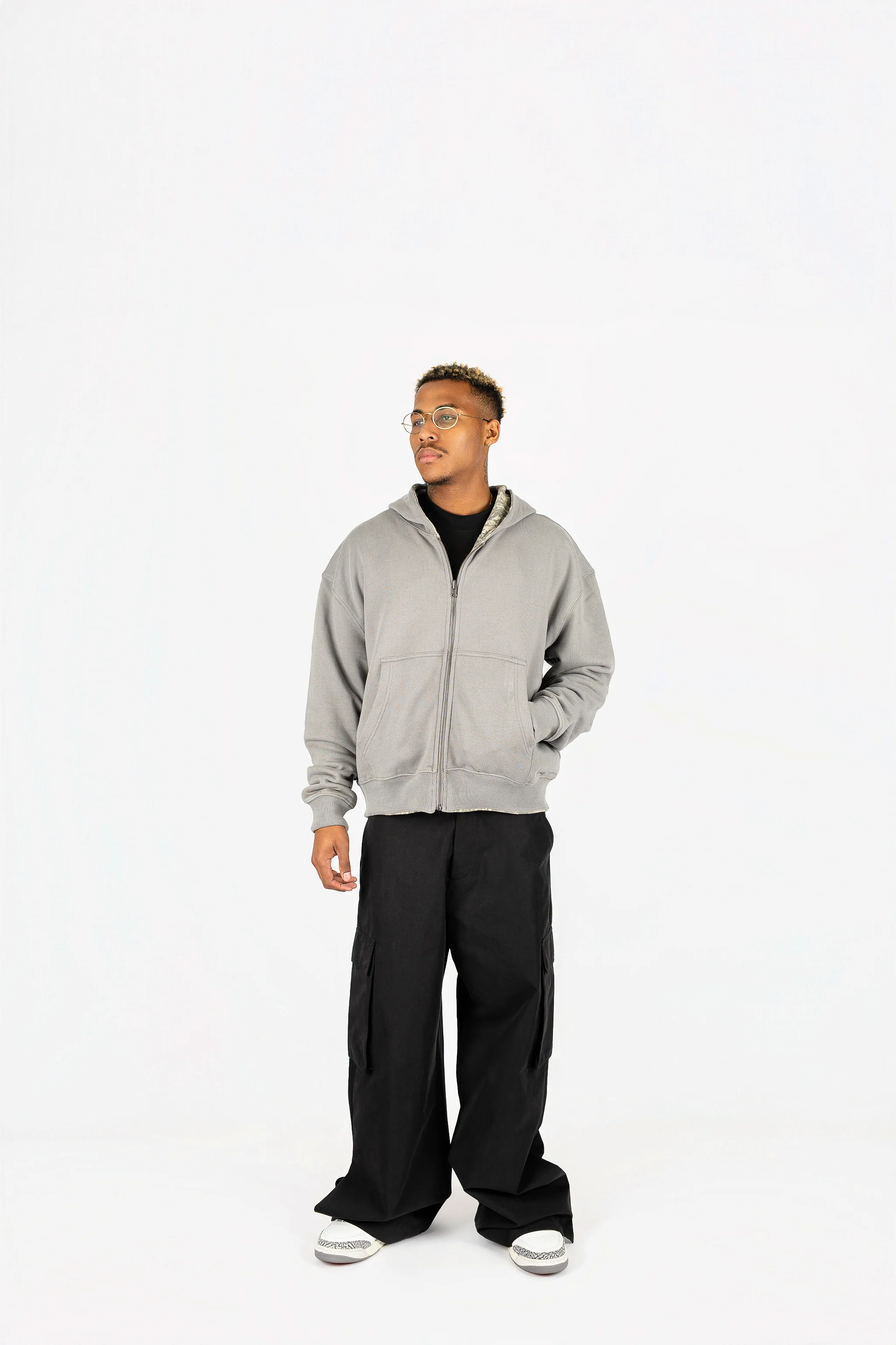 Reversible Camo Zip Up - Image 7