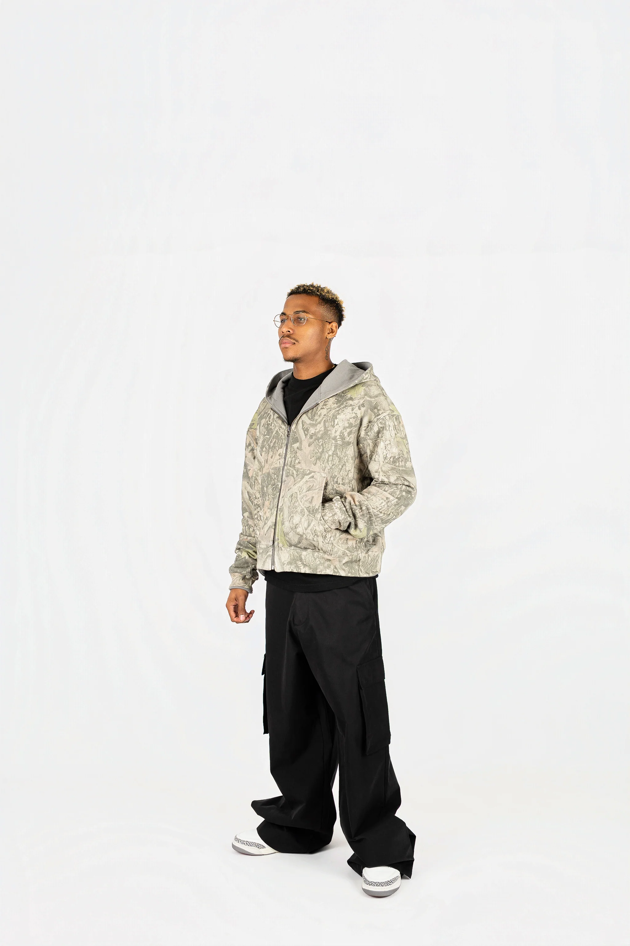 Reversible Camo Zip Up - Image 9