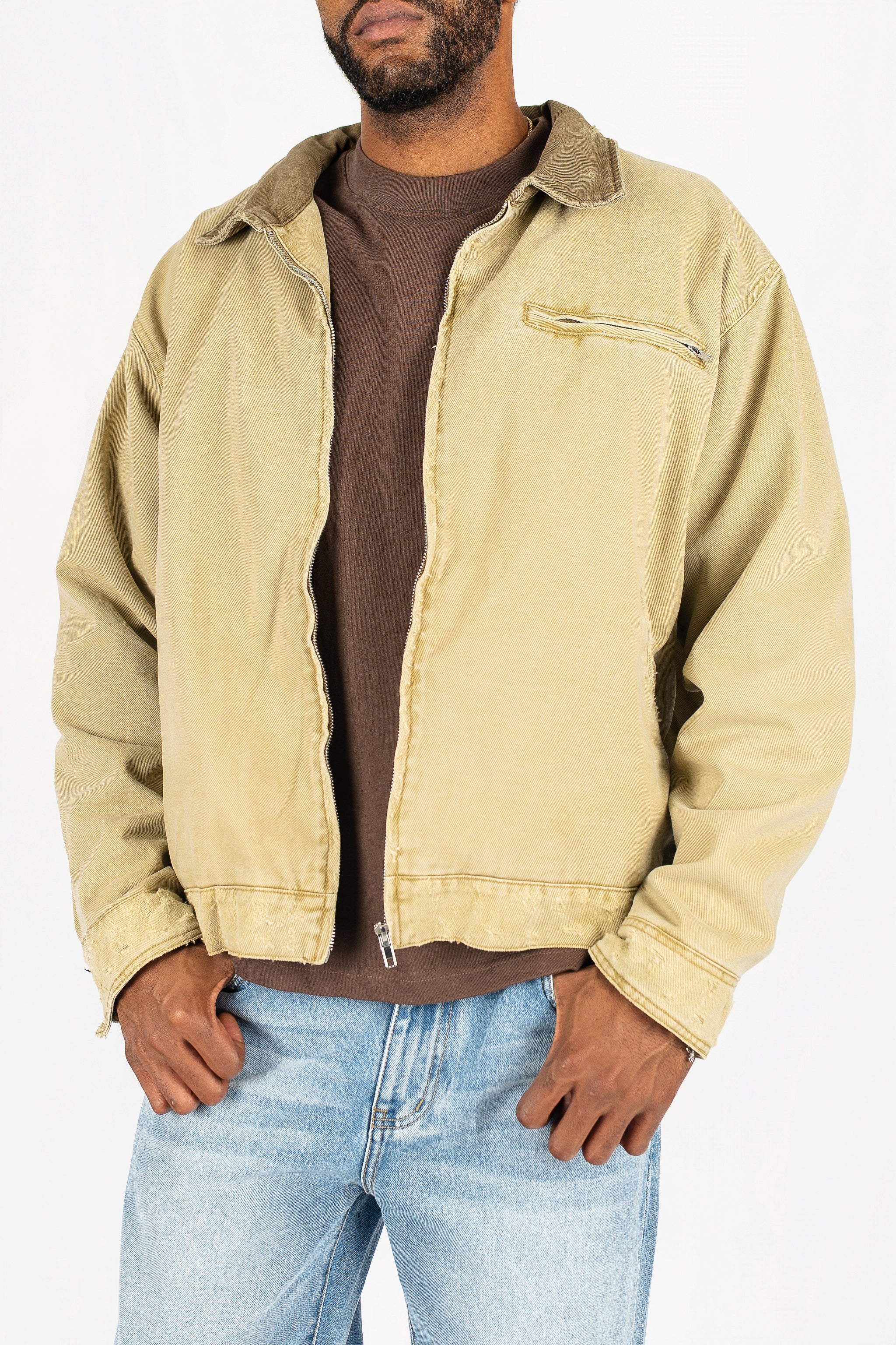 Carpenter Zip Up Jacket - Image 5