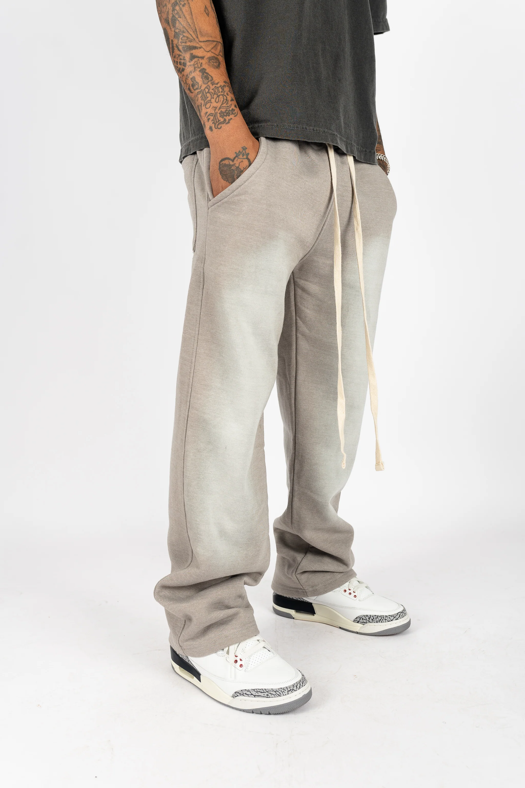 Sun-Dried Bleached Sweatpants - Image 4
