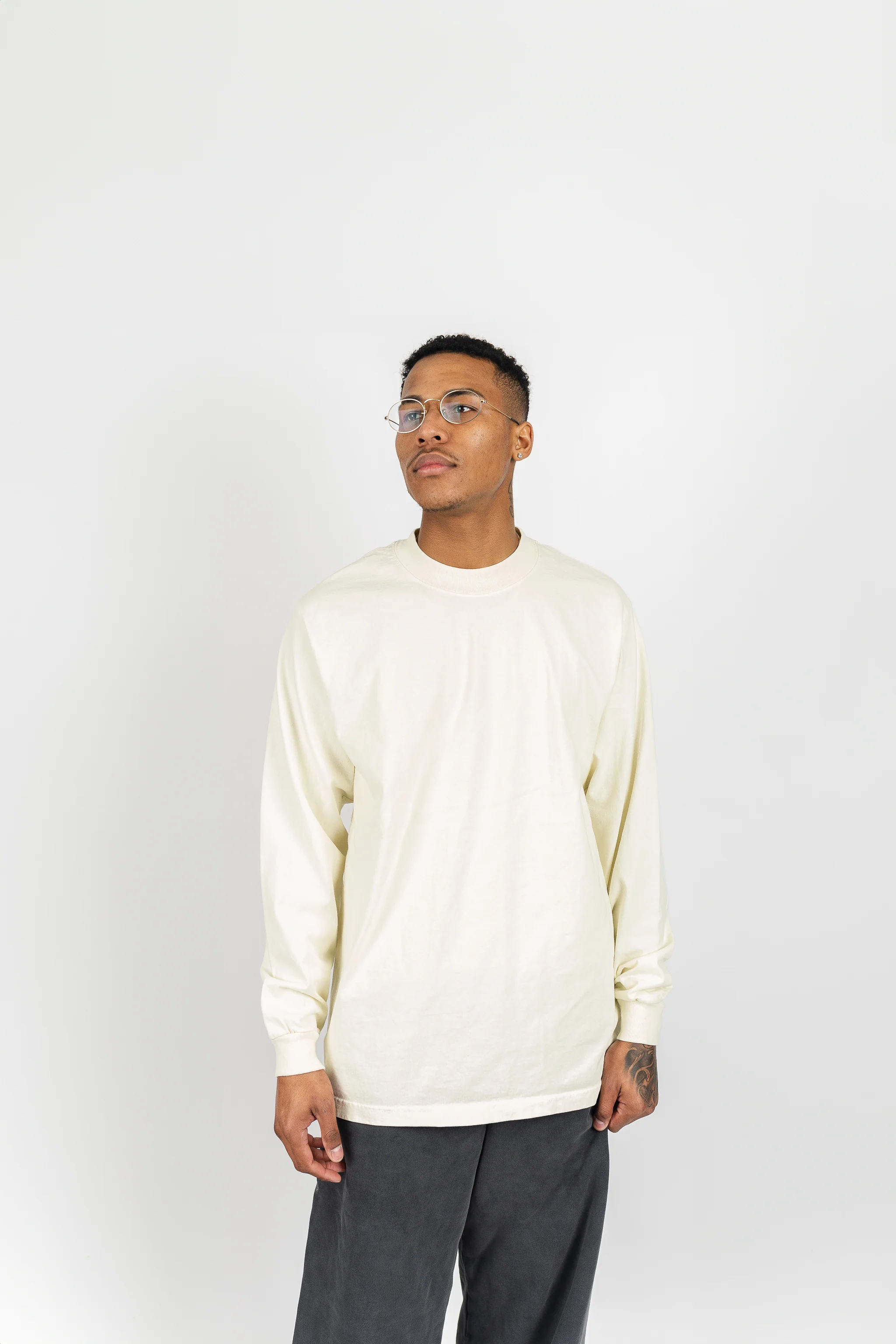 Long Sleeve Garment Dye Max Heavyweight Shirt - Image 12