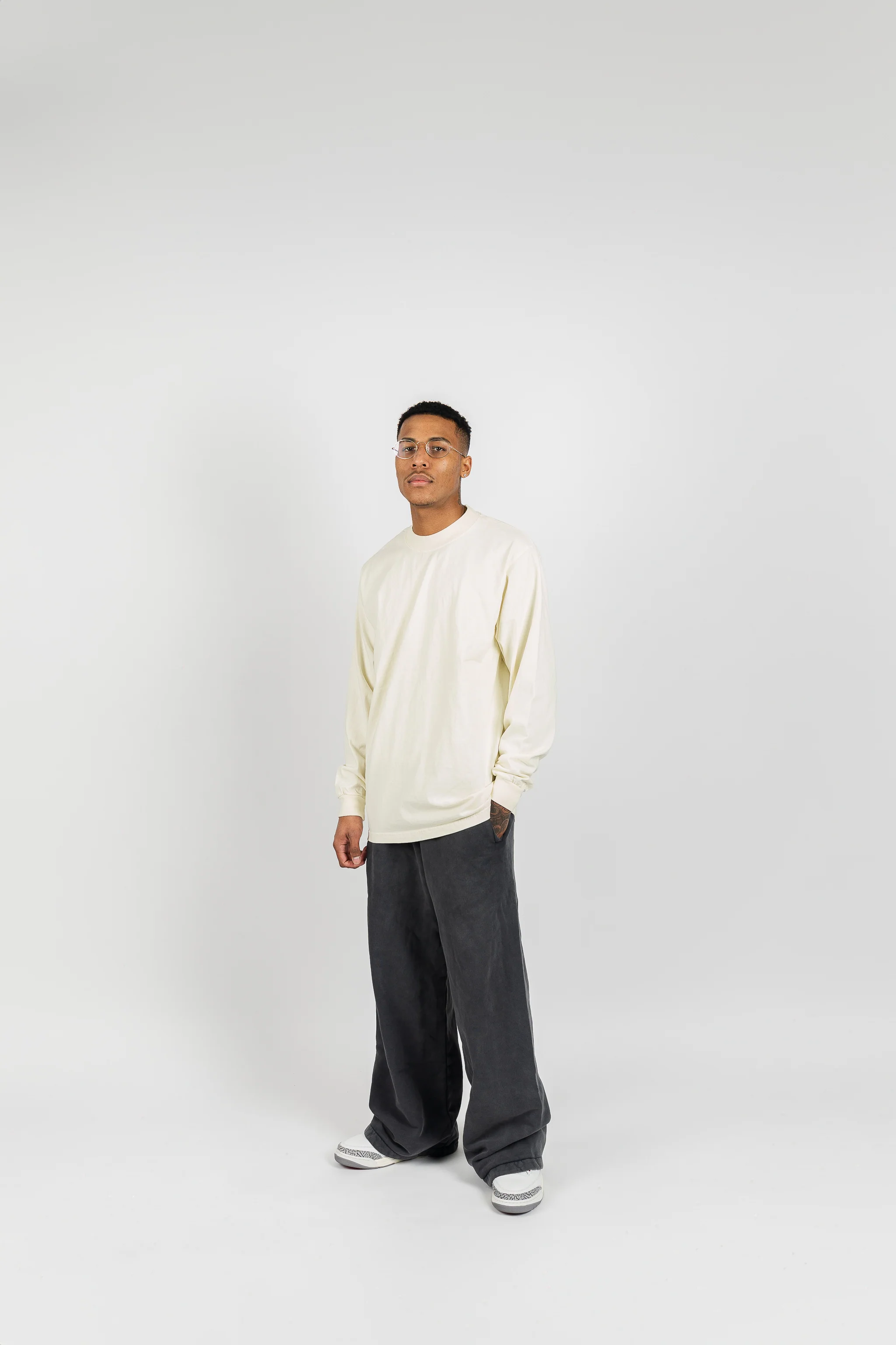Long Sleeve Garment Dye Max Heavyweight Shirt - Image 13