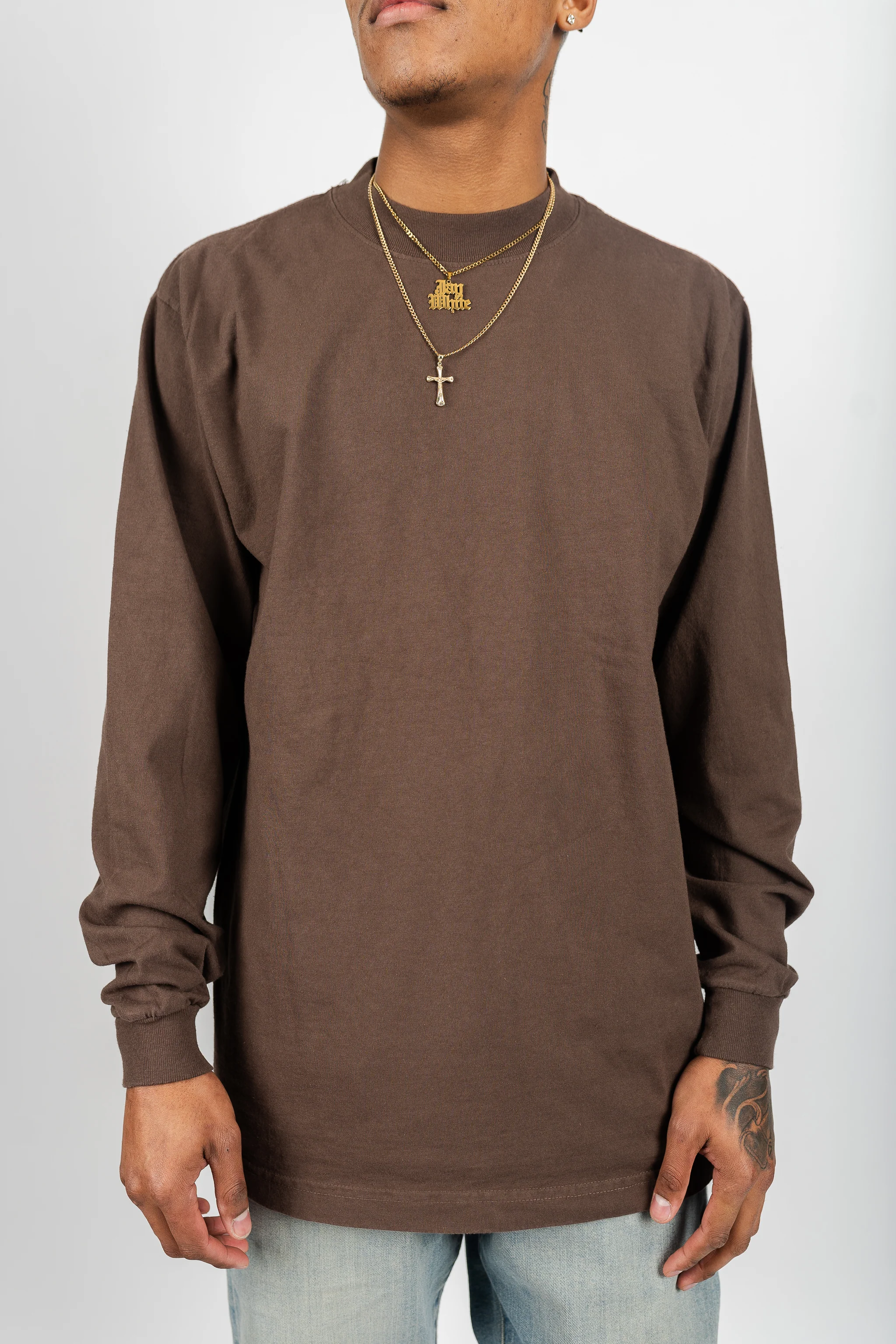Long Sleeve Garment Dye Max Heavyweight Shirt - Image 14