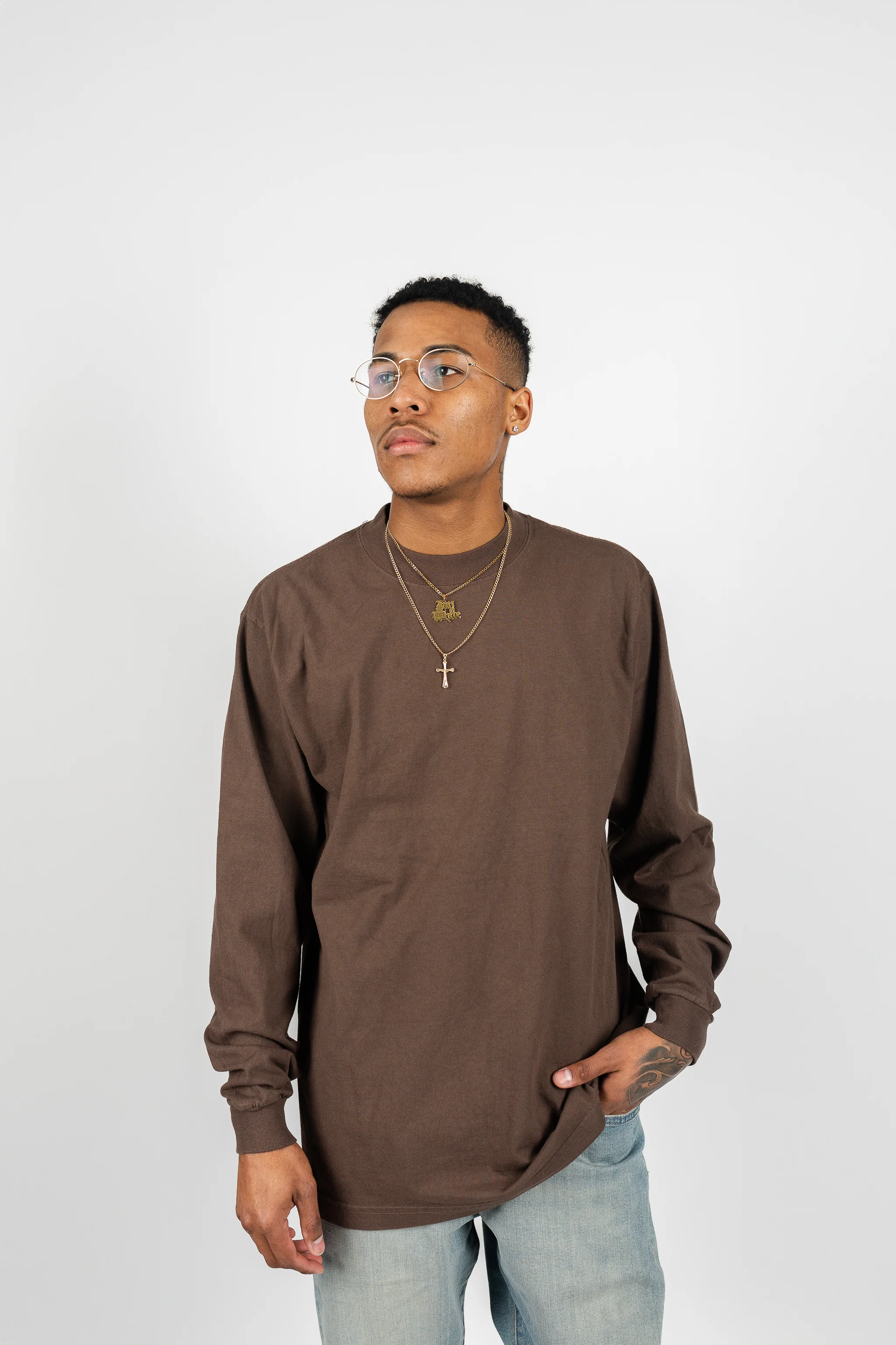 Long Sleeve Garment Dye Max Heavyweight Shirt - Image 15
