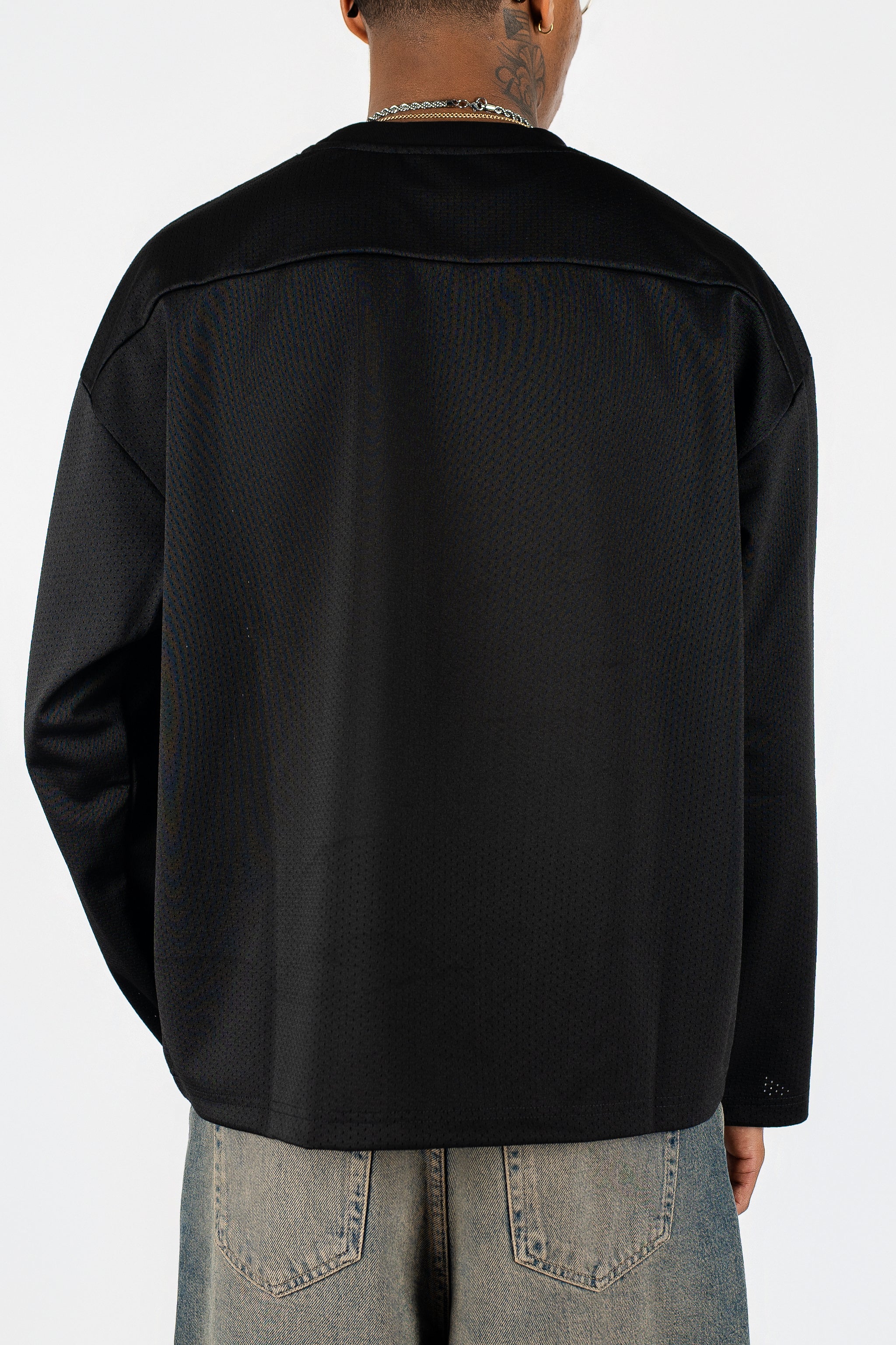 Long Sleeve Mesh Jersey - Image 3