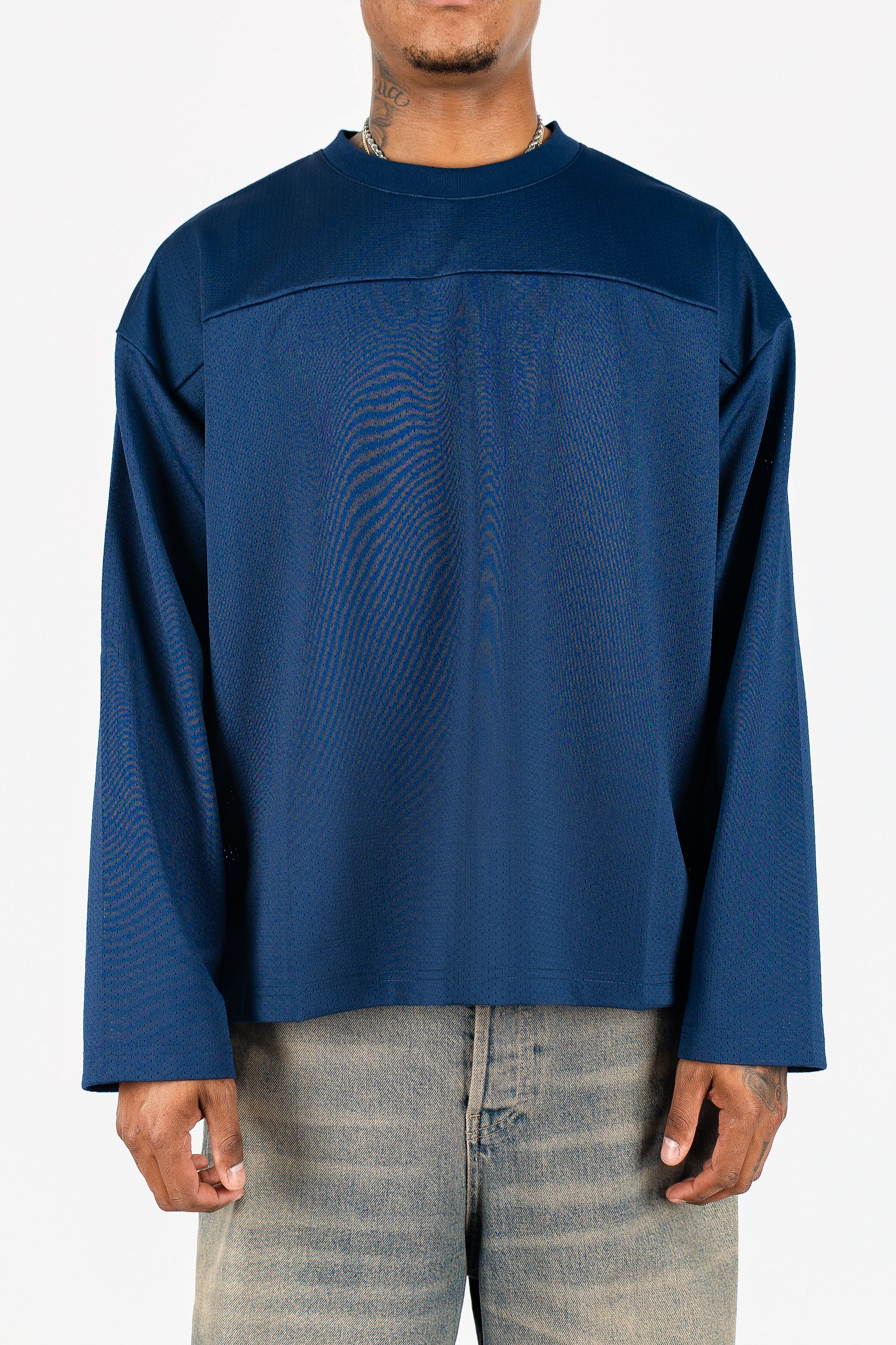 Long Sleeve Mesh Jersey - Image 8