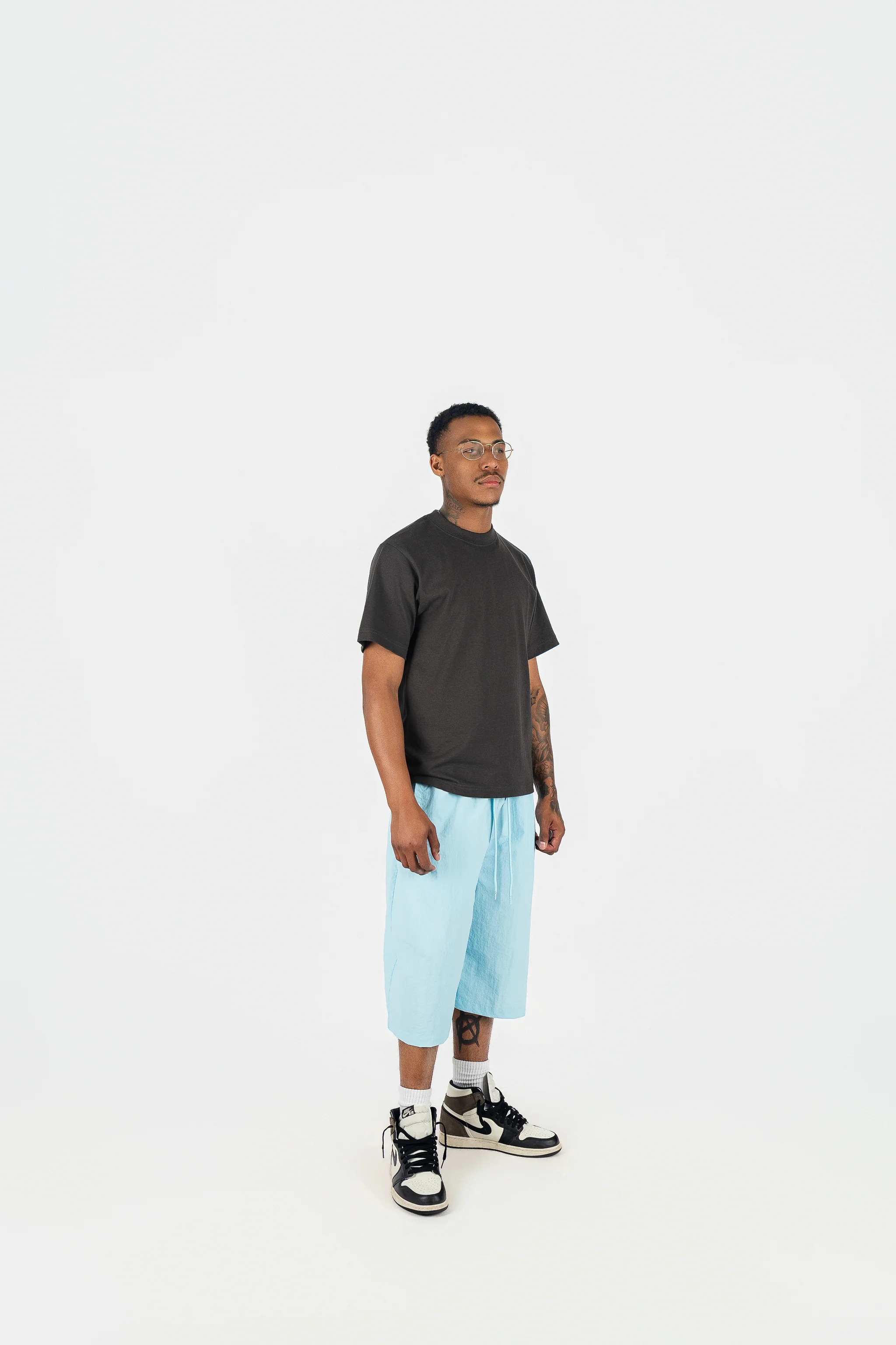 Oversized Nylon Shorts - Image 10