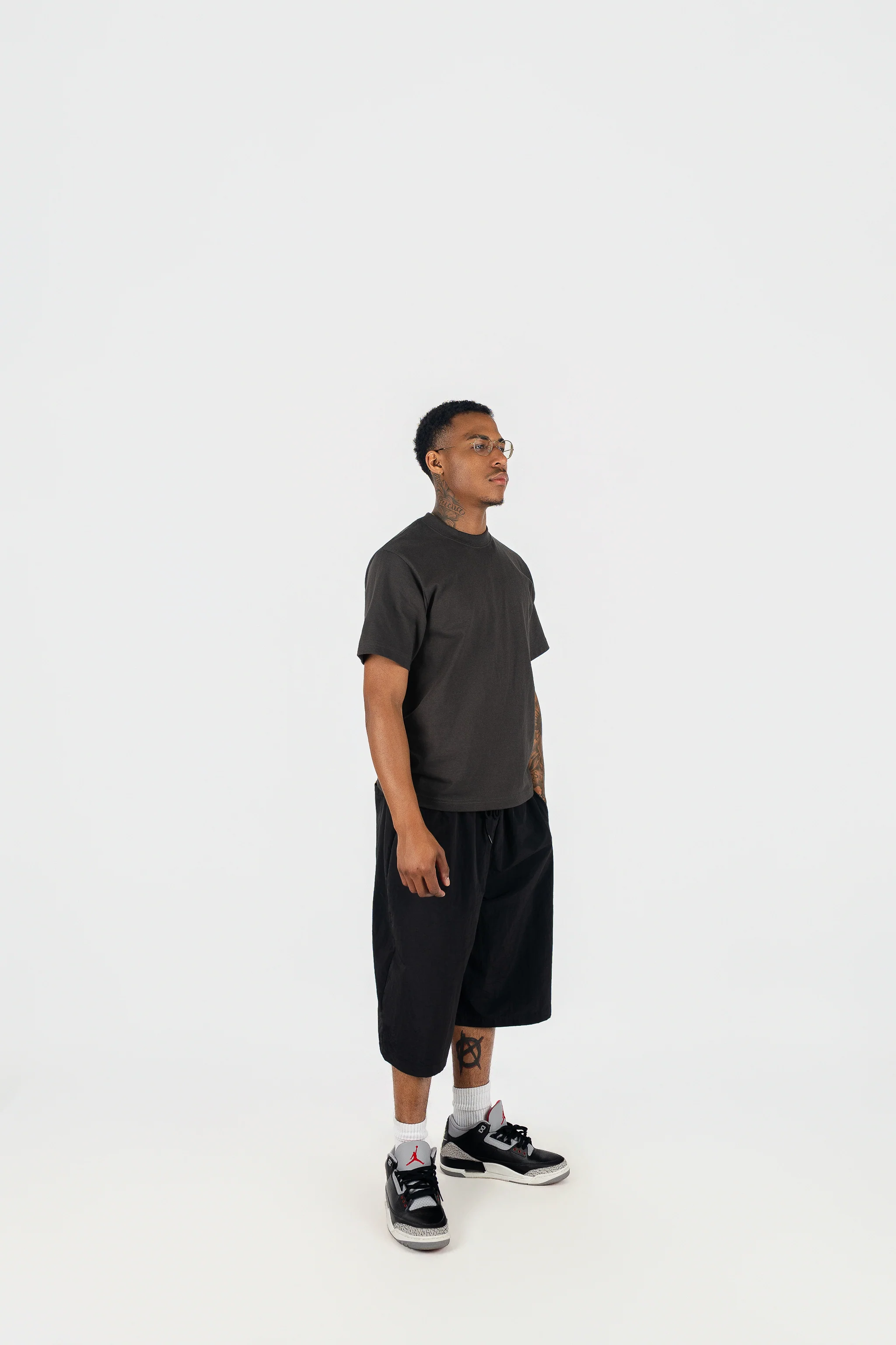 Oversized Nylon Shorts - Image 4