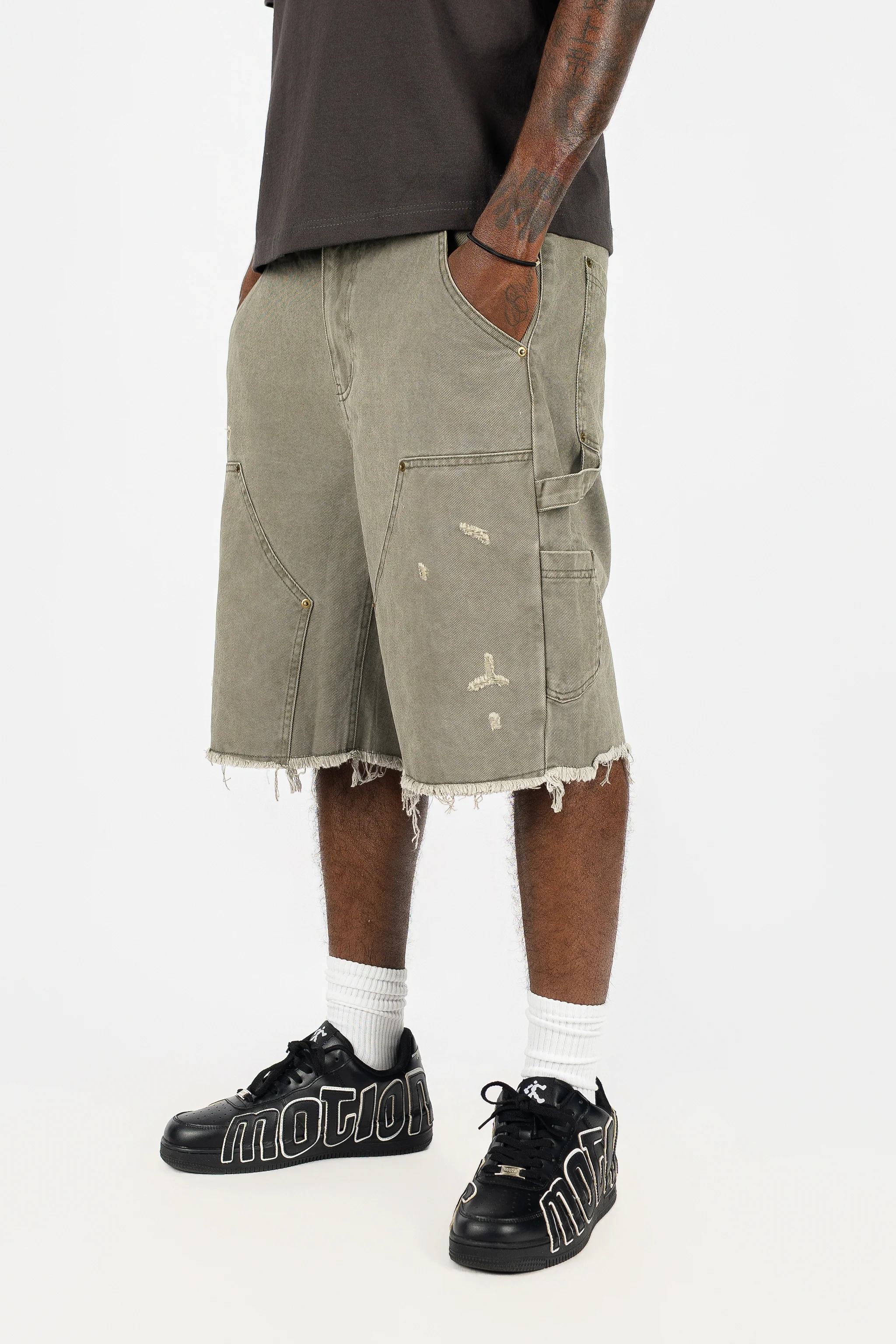 Retro Carpenter Jorts - Image 5