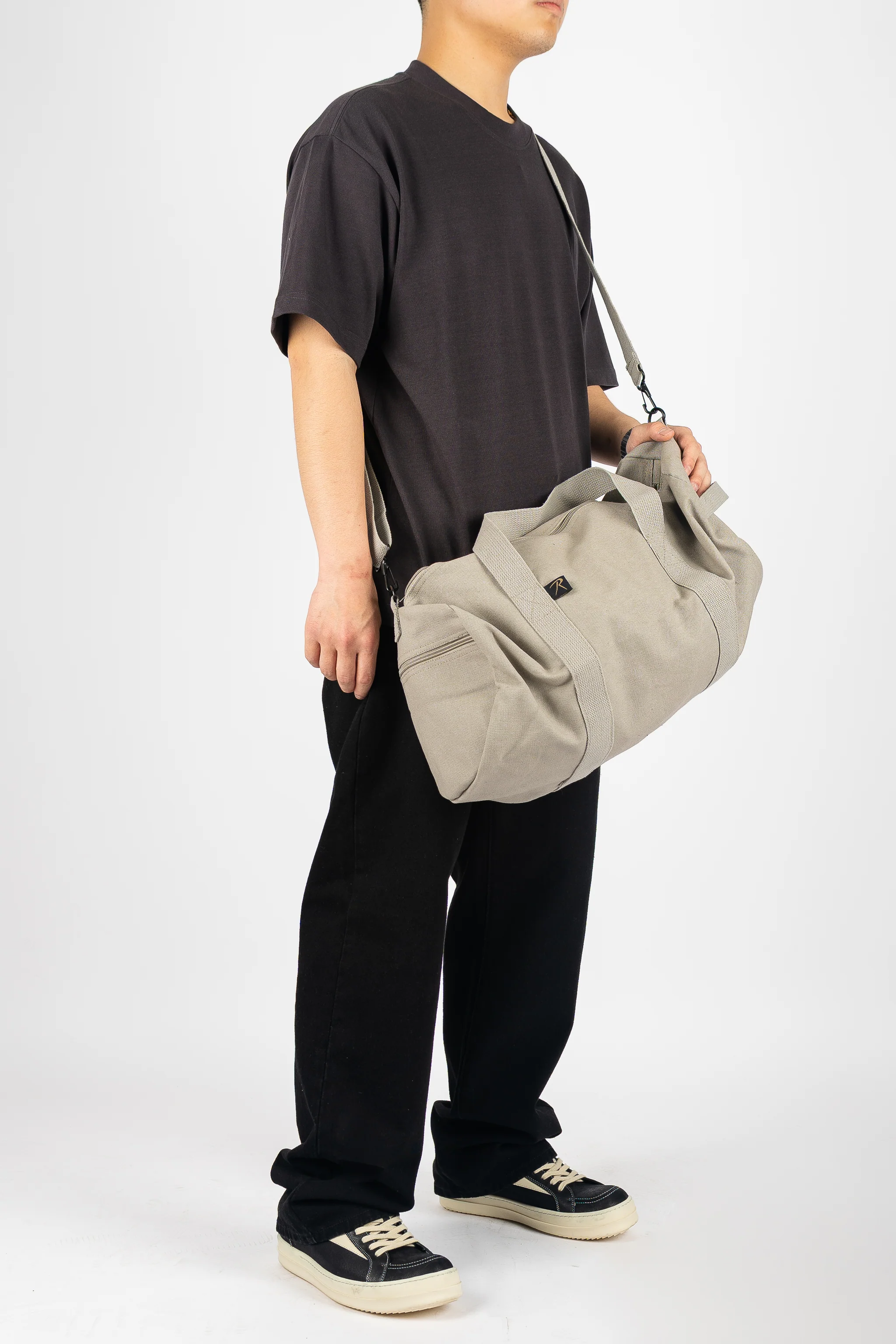 Canvas Shoulder Duffle Bag - Image 13