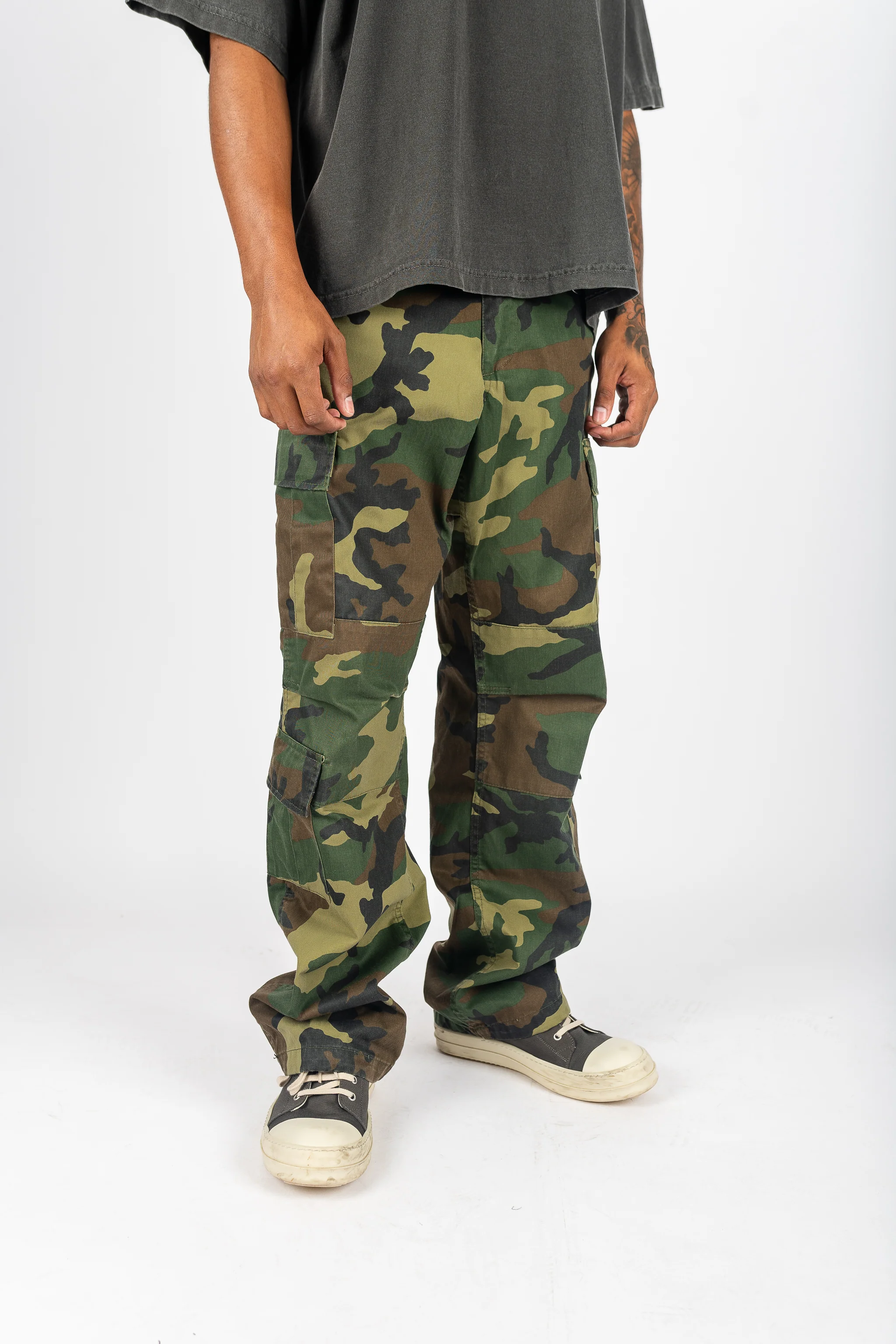 Vintage Cargo Fatigue Pants - Image 6