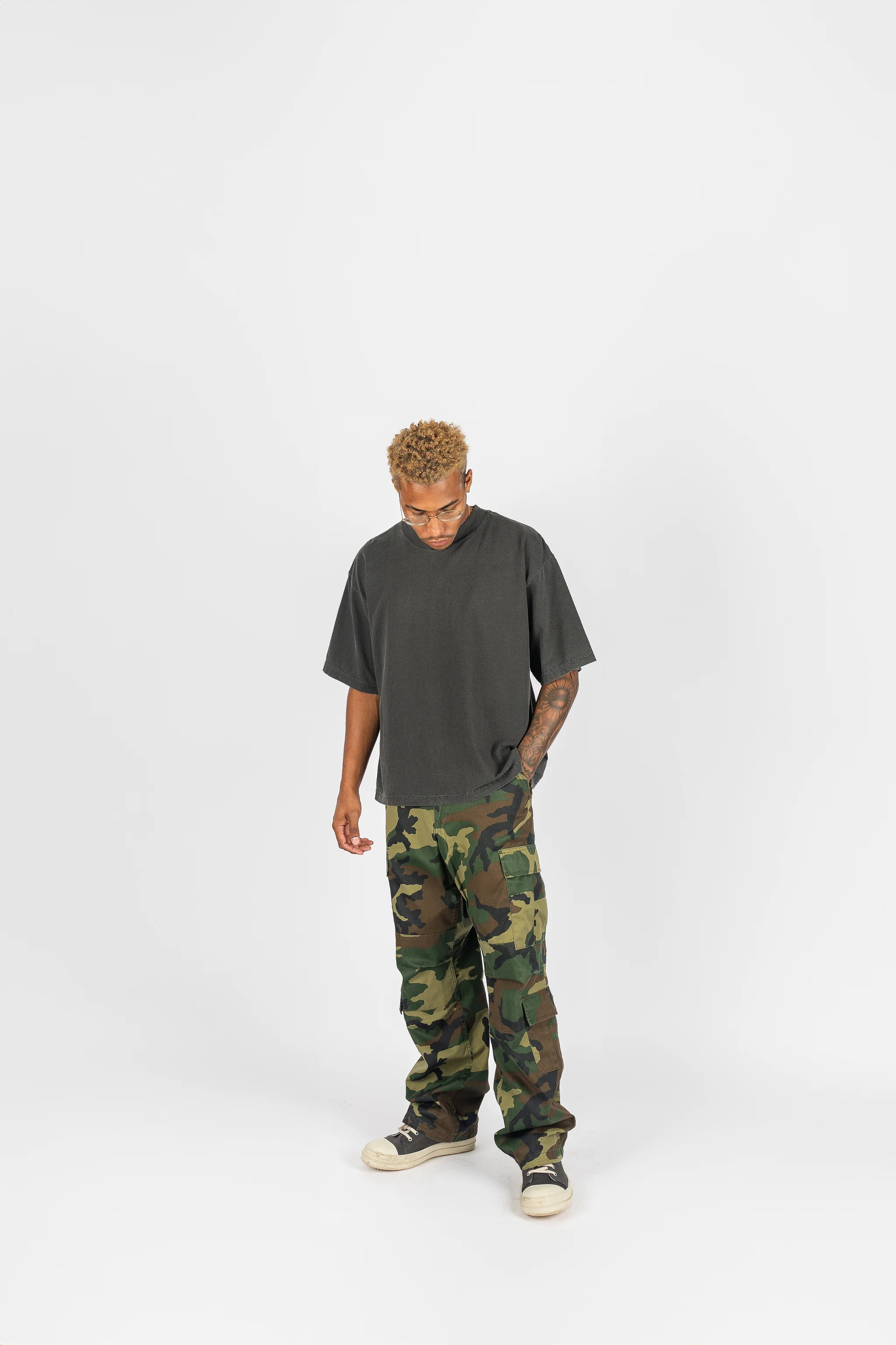 Vintage Cargo Fatigue Pants - Image 7