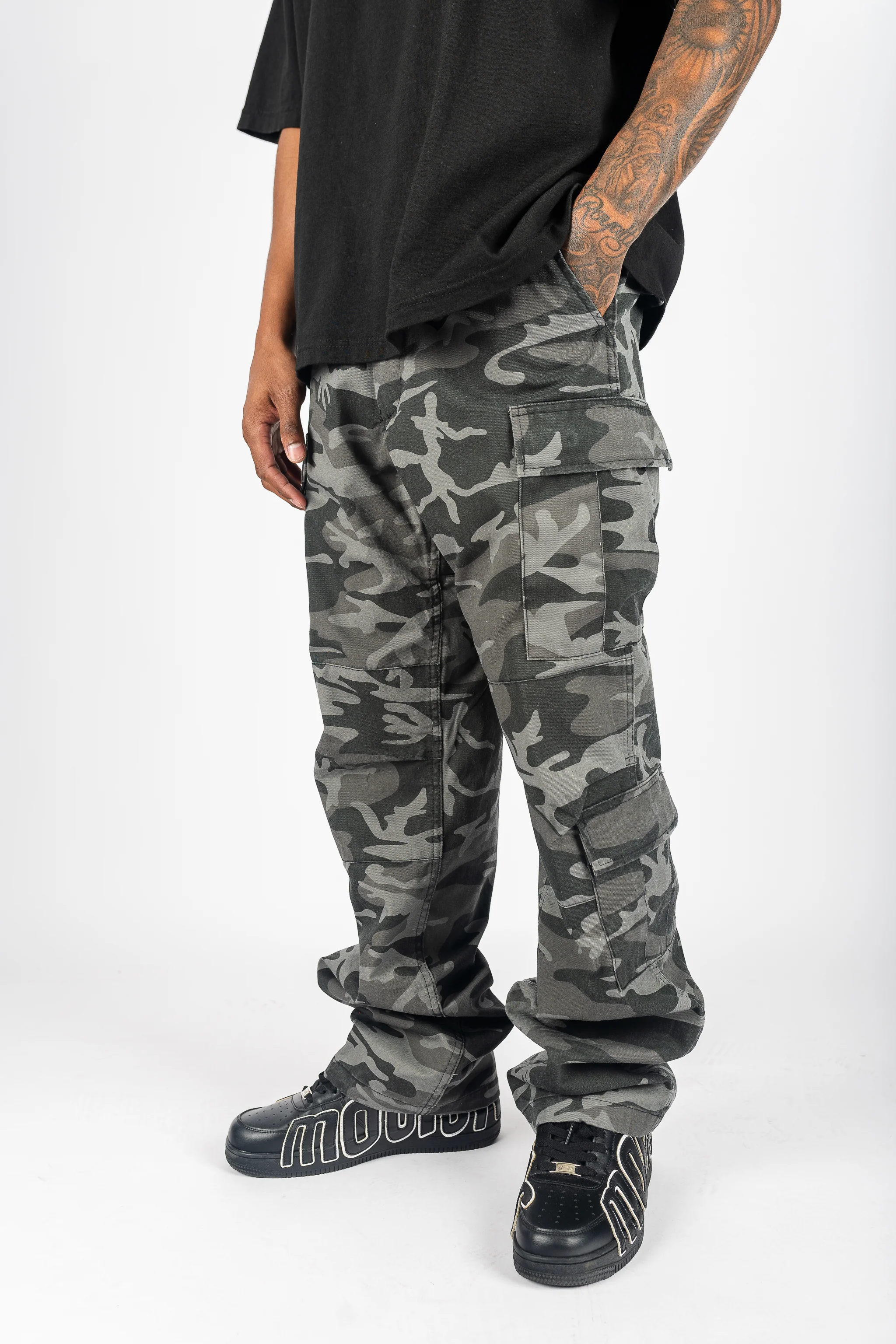 Vintage Cargo Fatigue Pants - Image 8