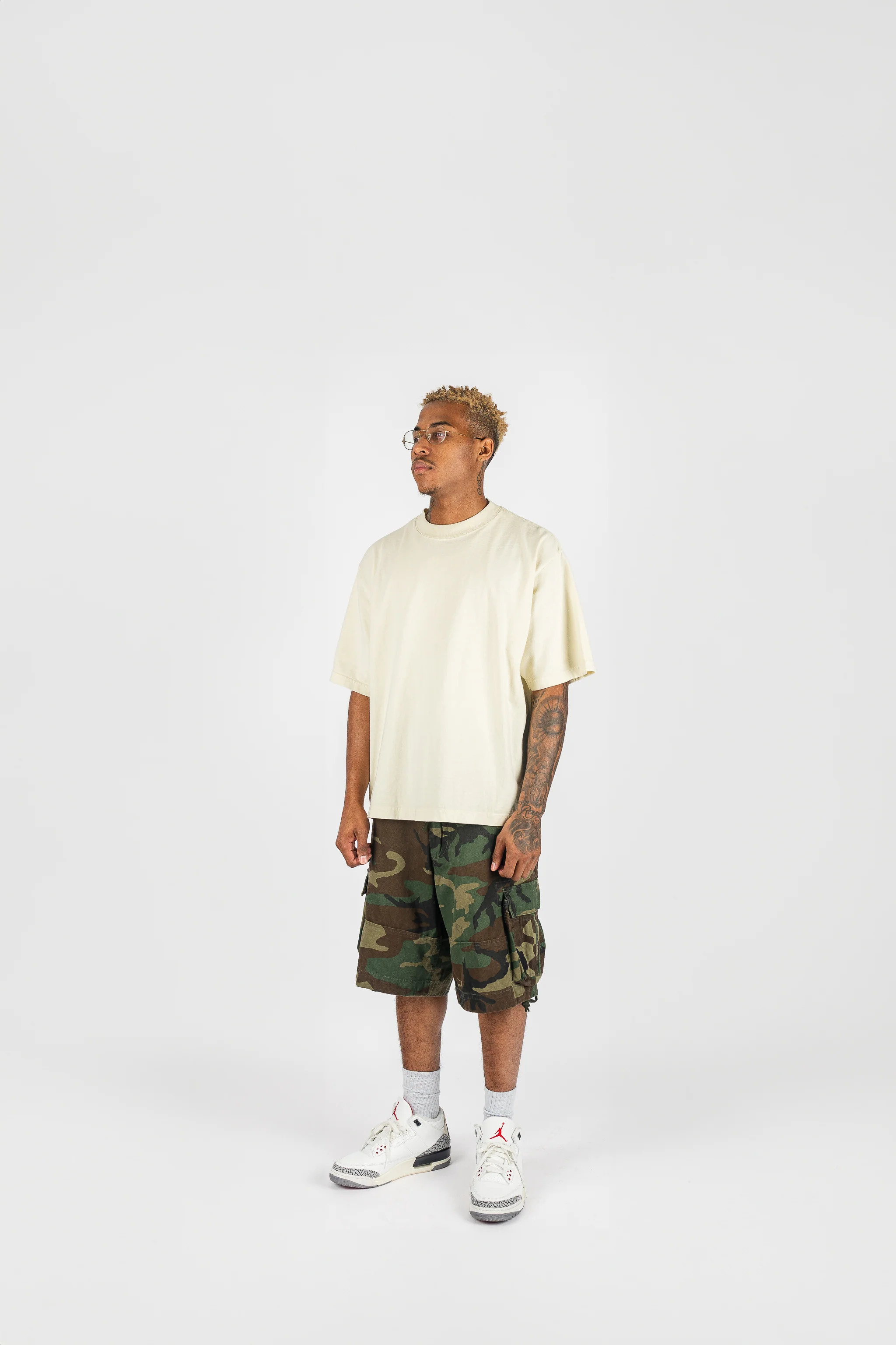 Vintage Utility Cargo Shorts - Image 7