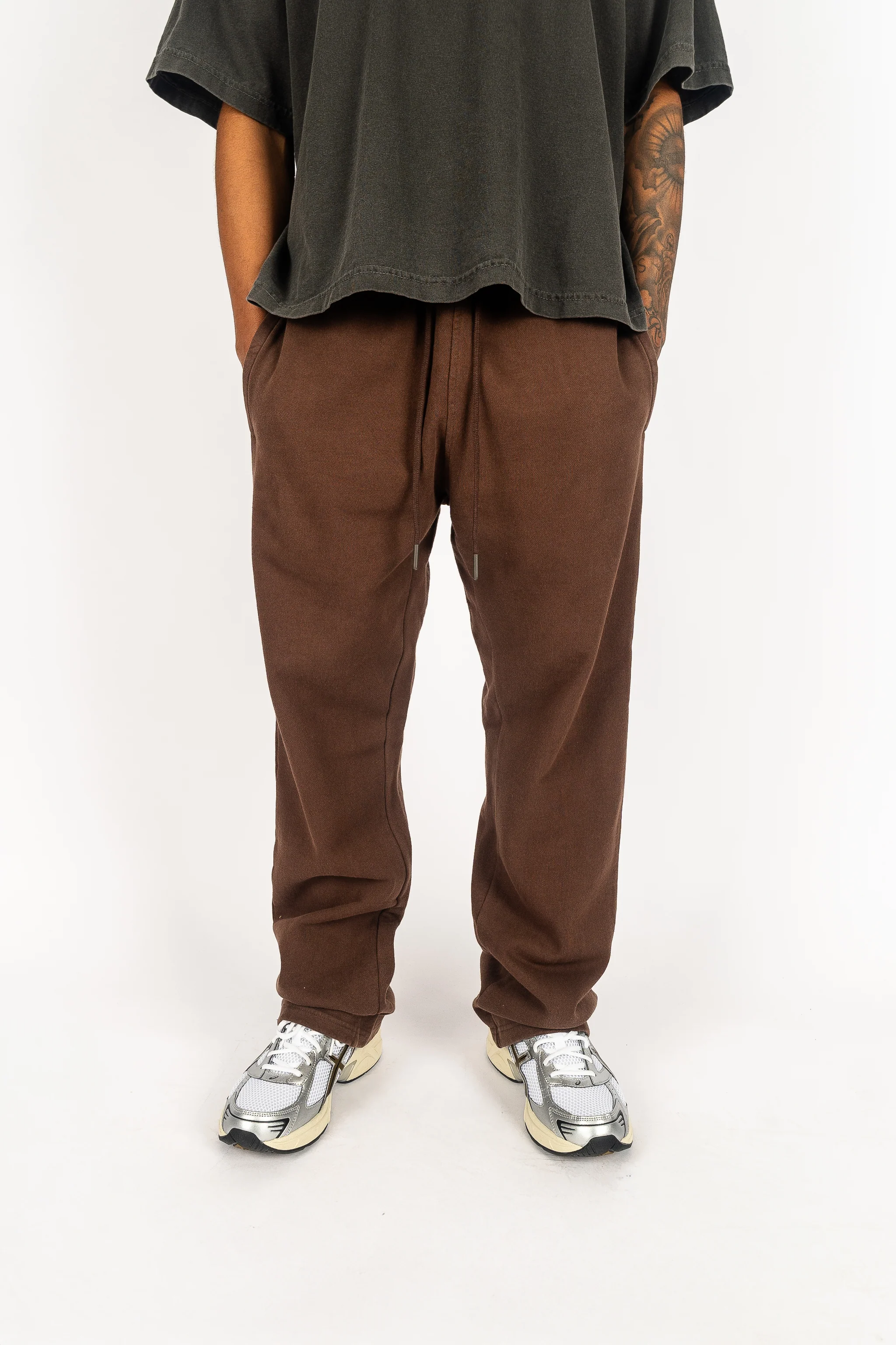 Garment Dye Straight Sweatpants - Image 6