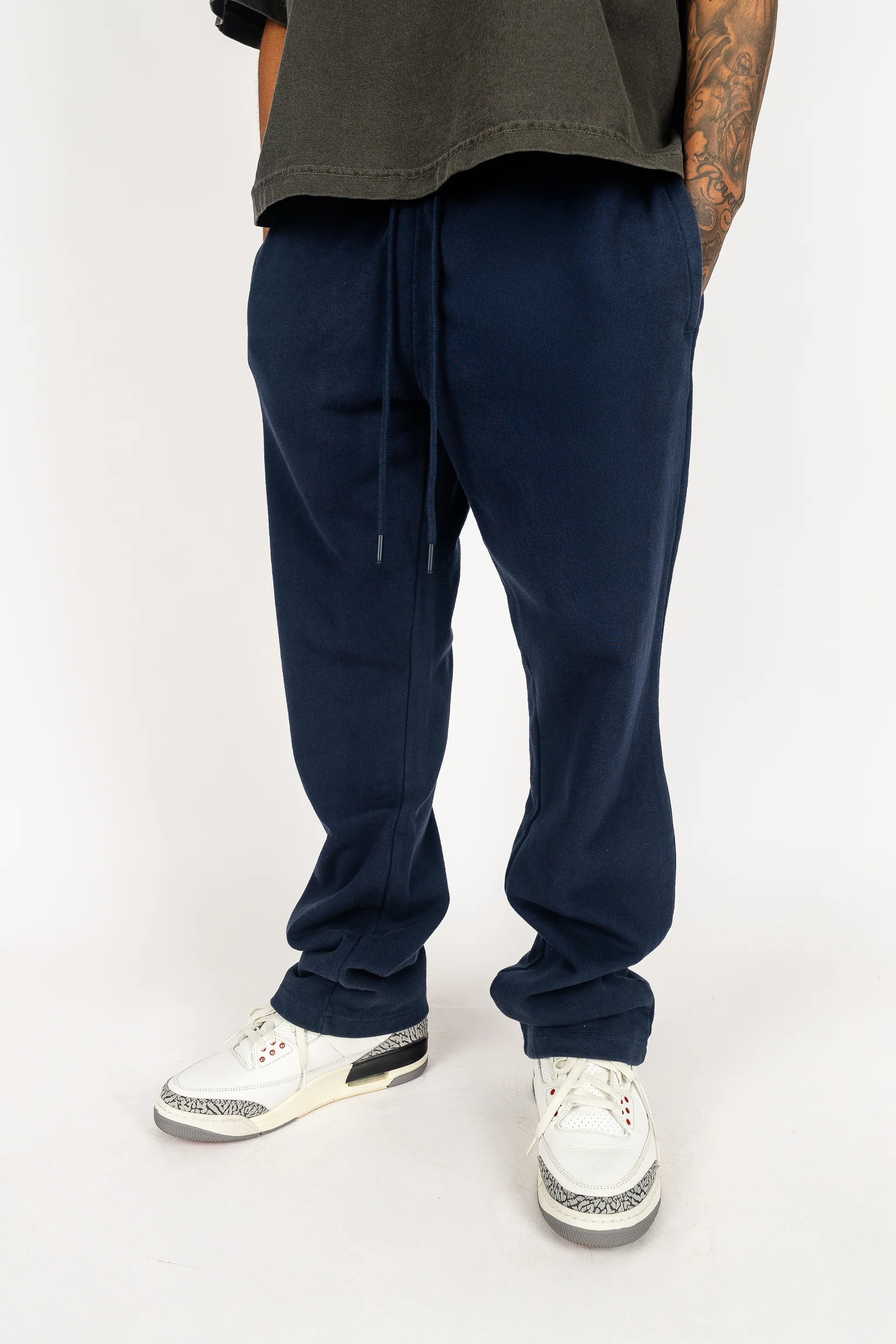 Garment Dye Straight Sweatpants - Image 8