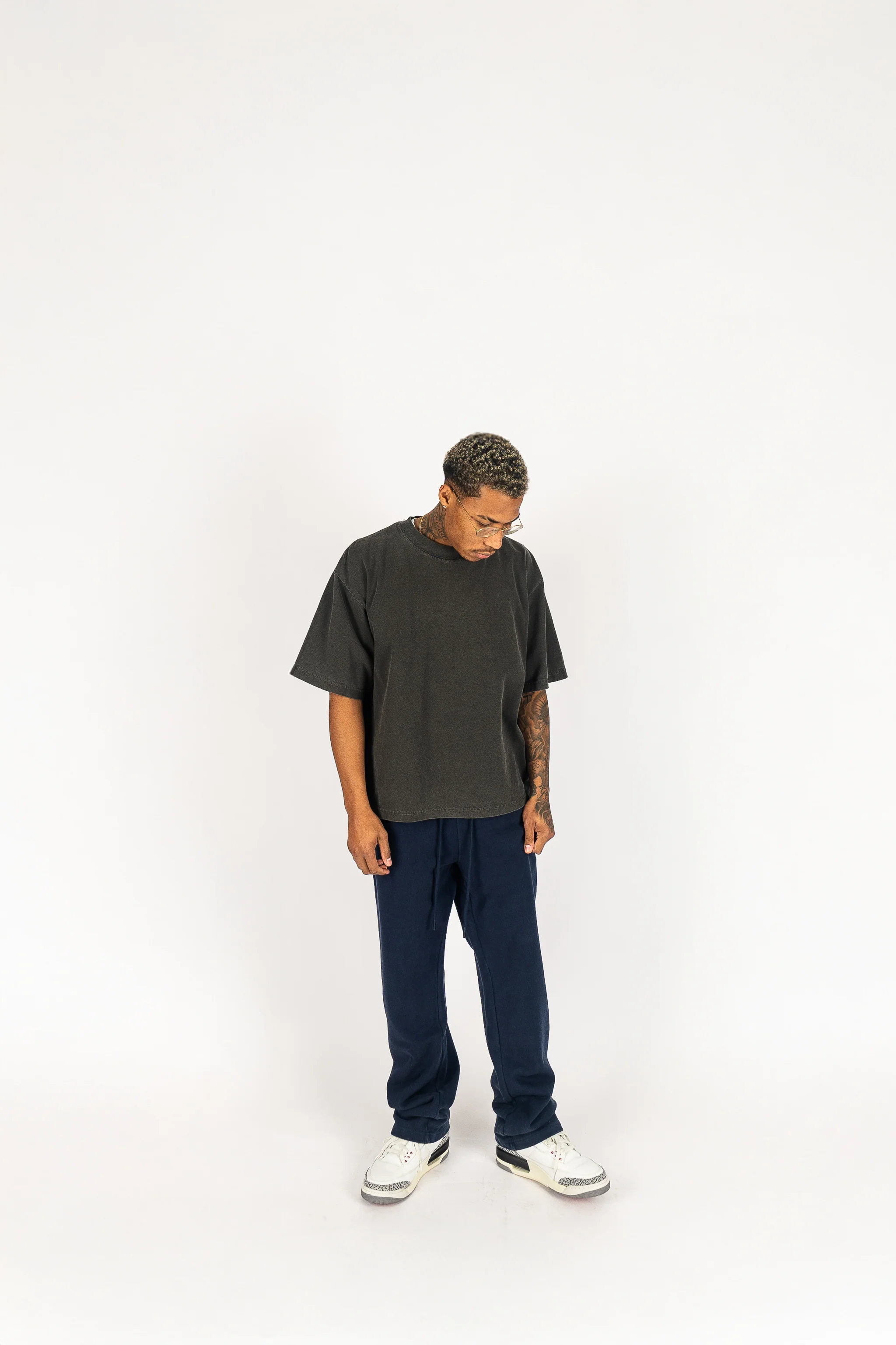 Garment Dye Straight Sweatpants - Image 9