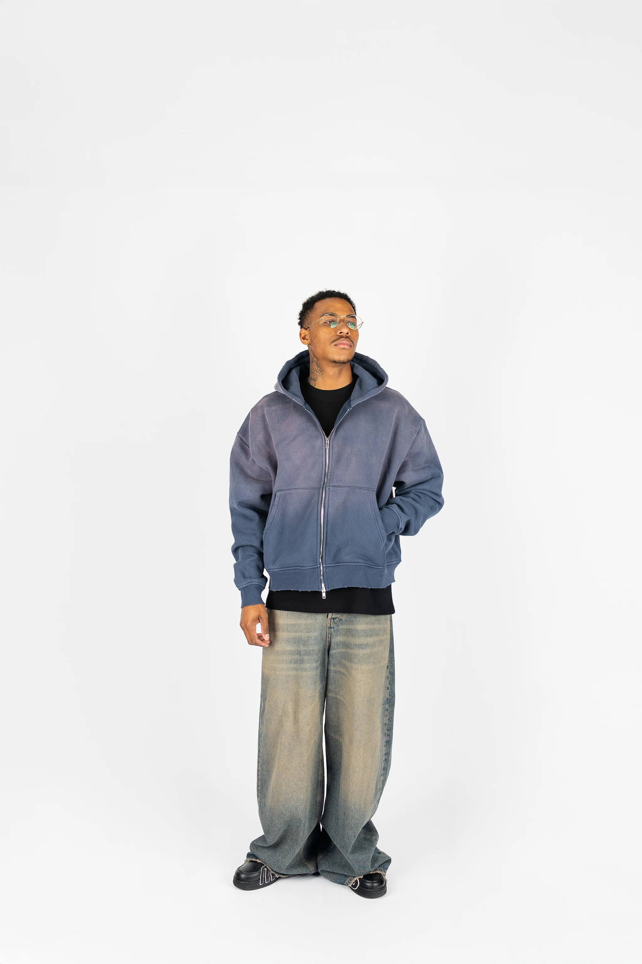 Weathered Zip Up - Image 11