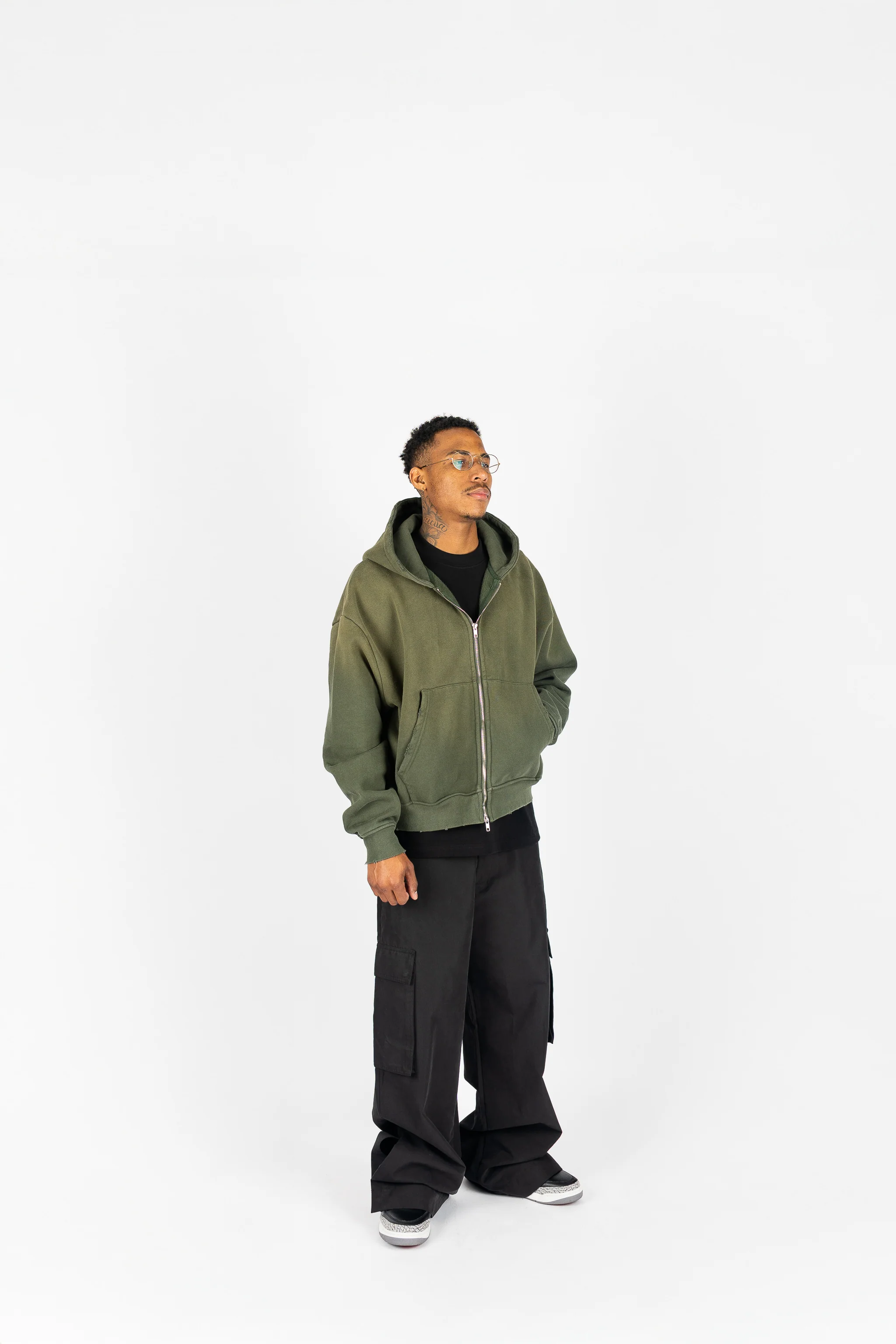 Weathered Zip Up - Image 13