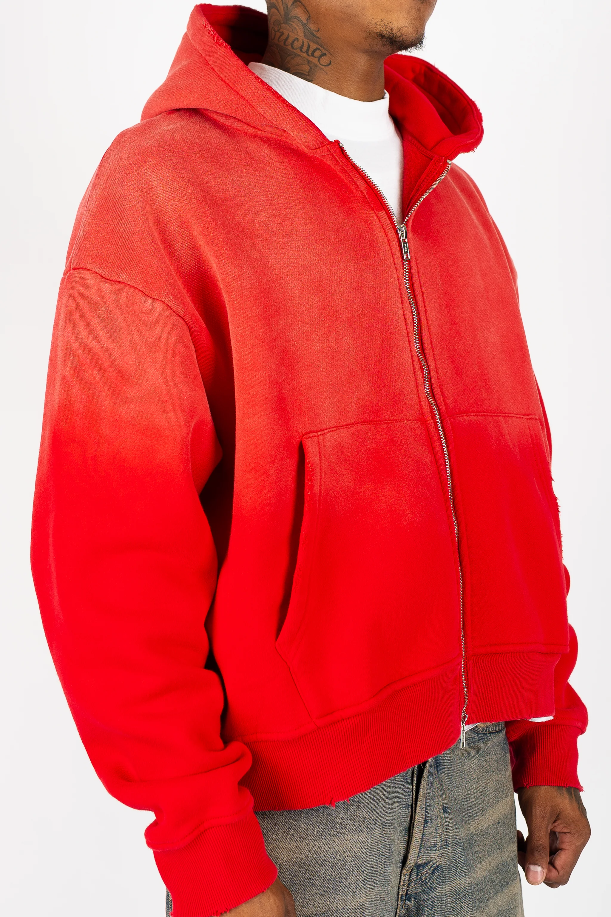 Weathered Zip Up - Image 14