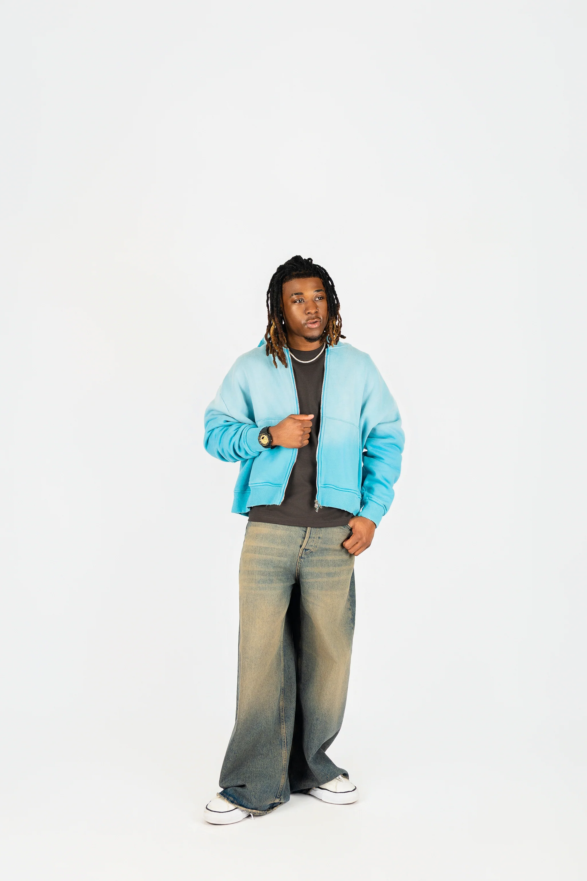 Weathered Zip Up - Image 19