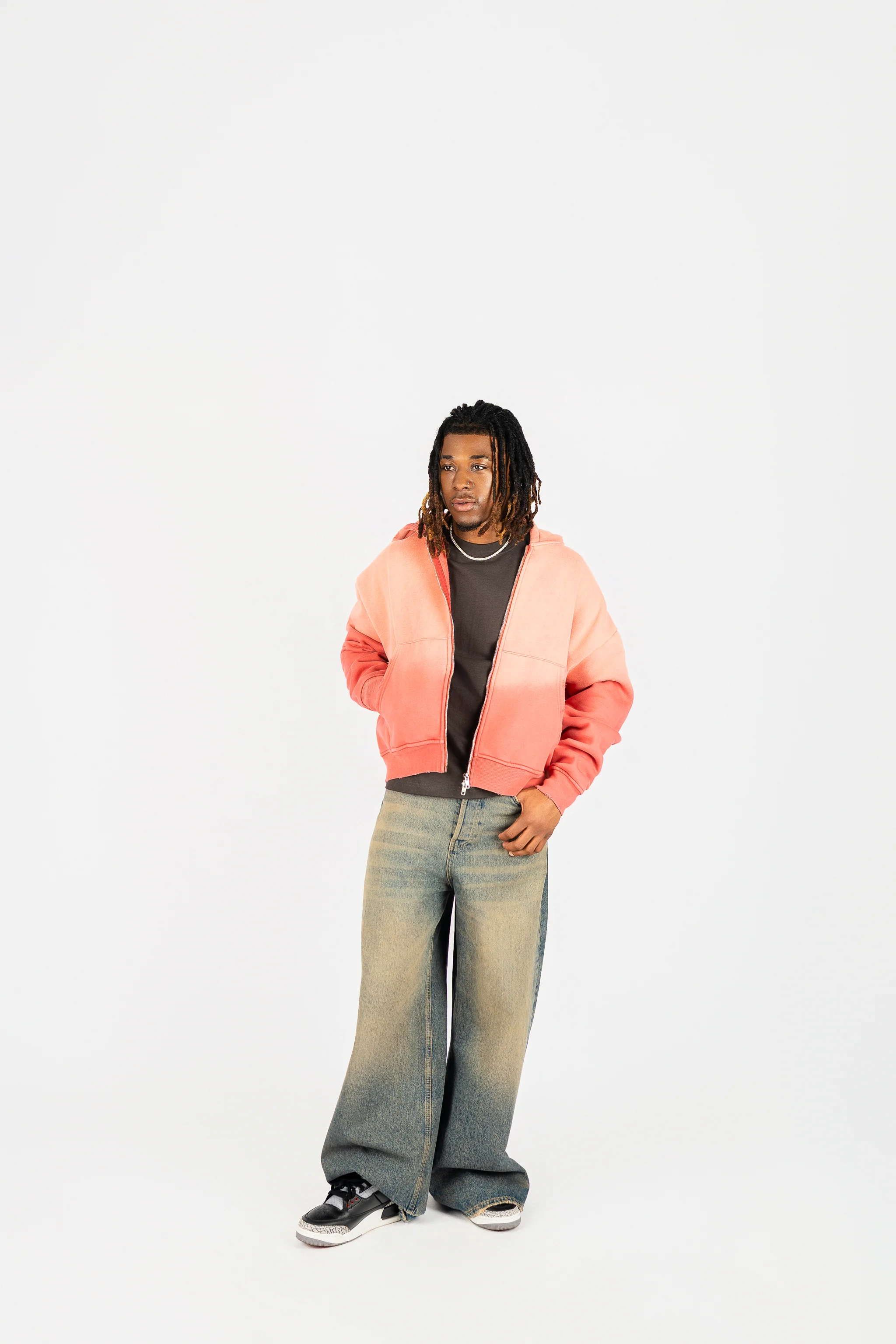 Weathered Zip Up - Image 21