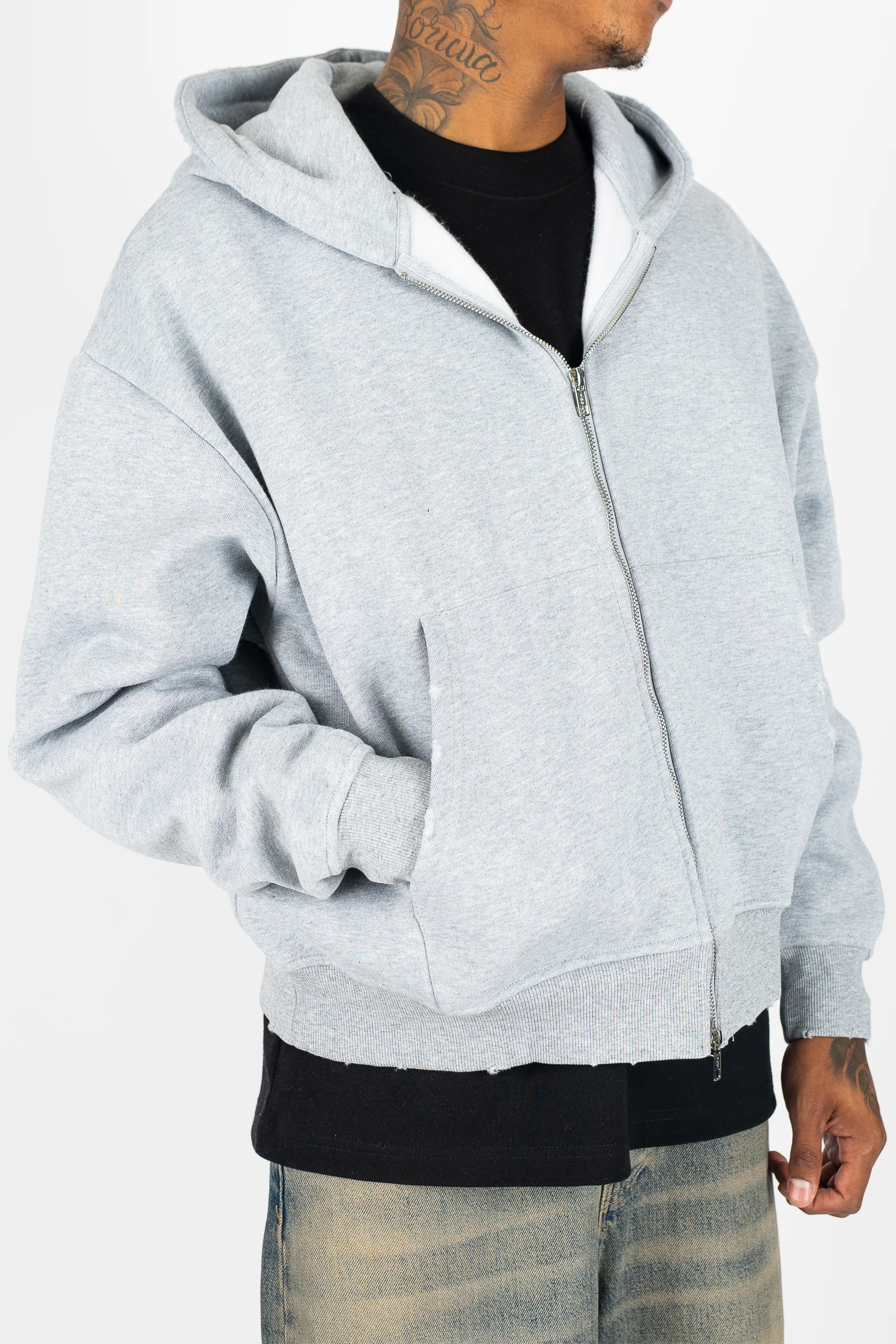 Weathered Zip Up - Image 4