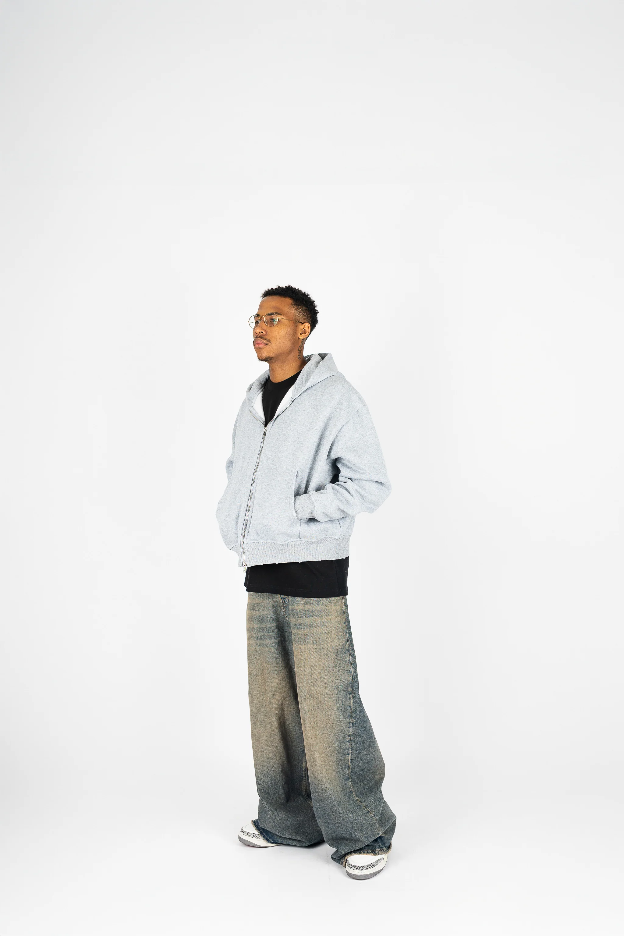 Weathered Zip Up - Image 5