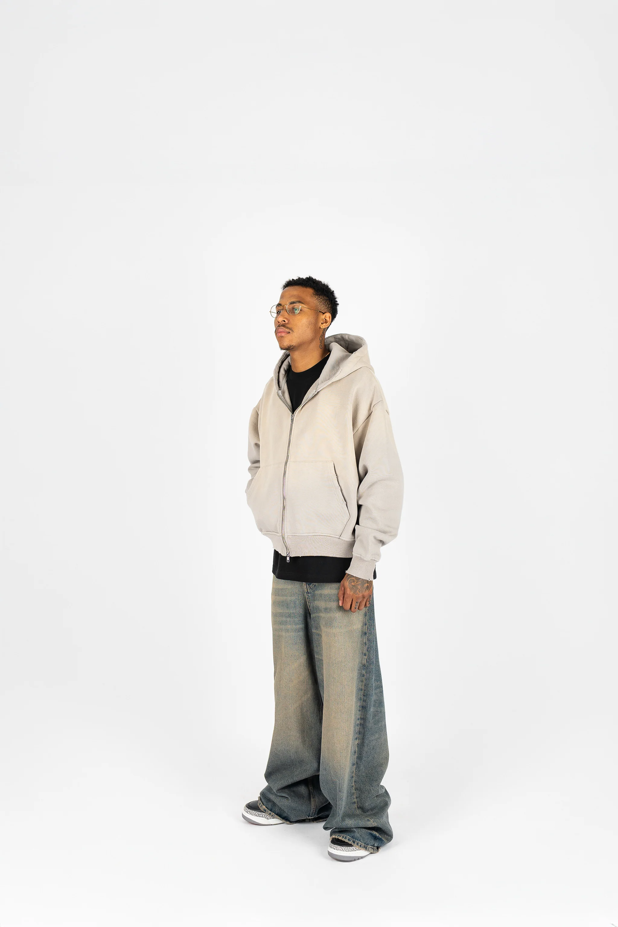 Weathered Zip Up - Image 7