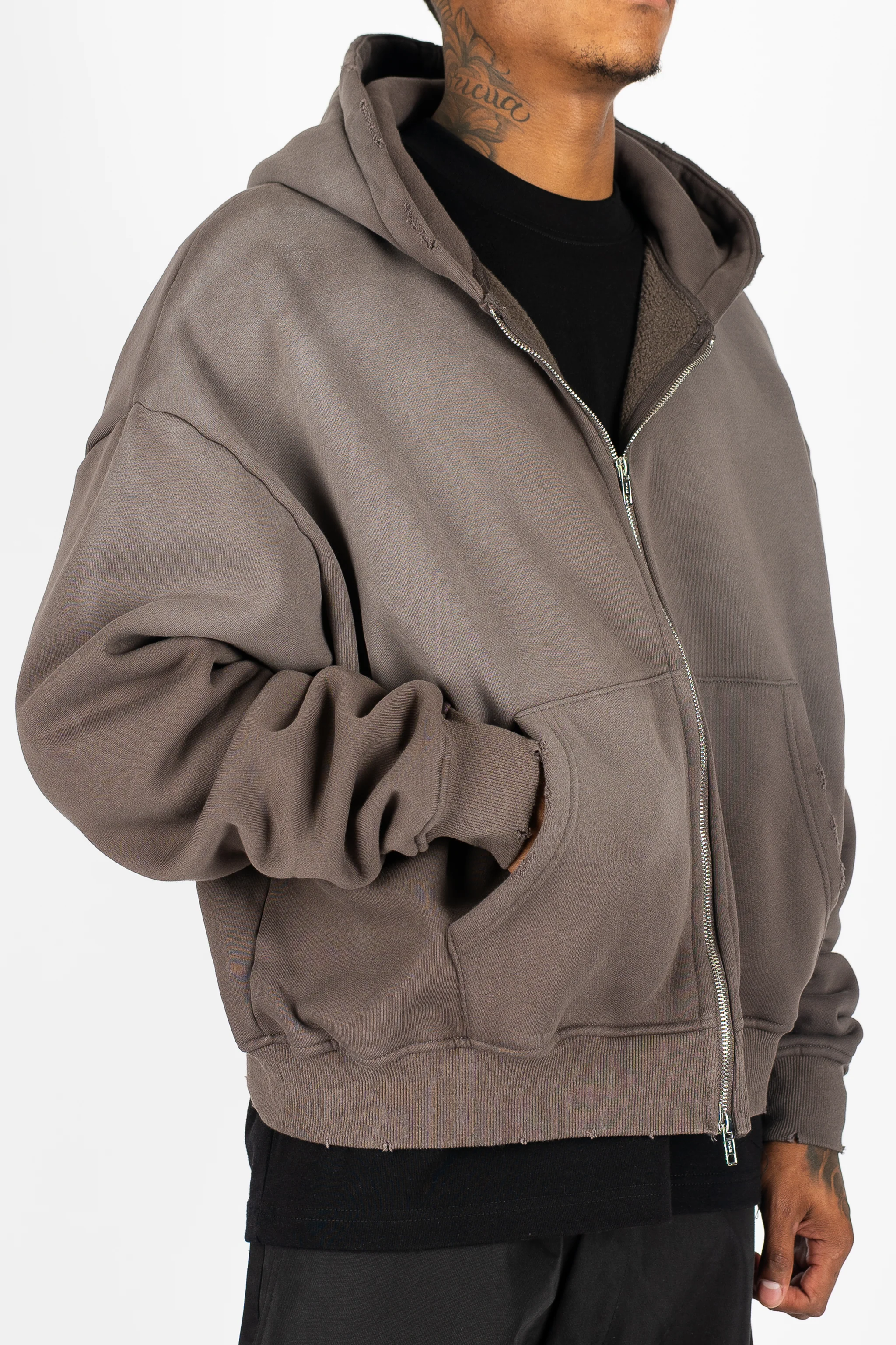 Weathered Zip Up - Image 8