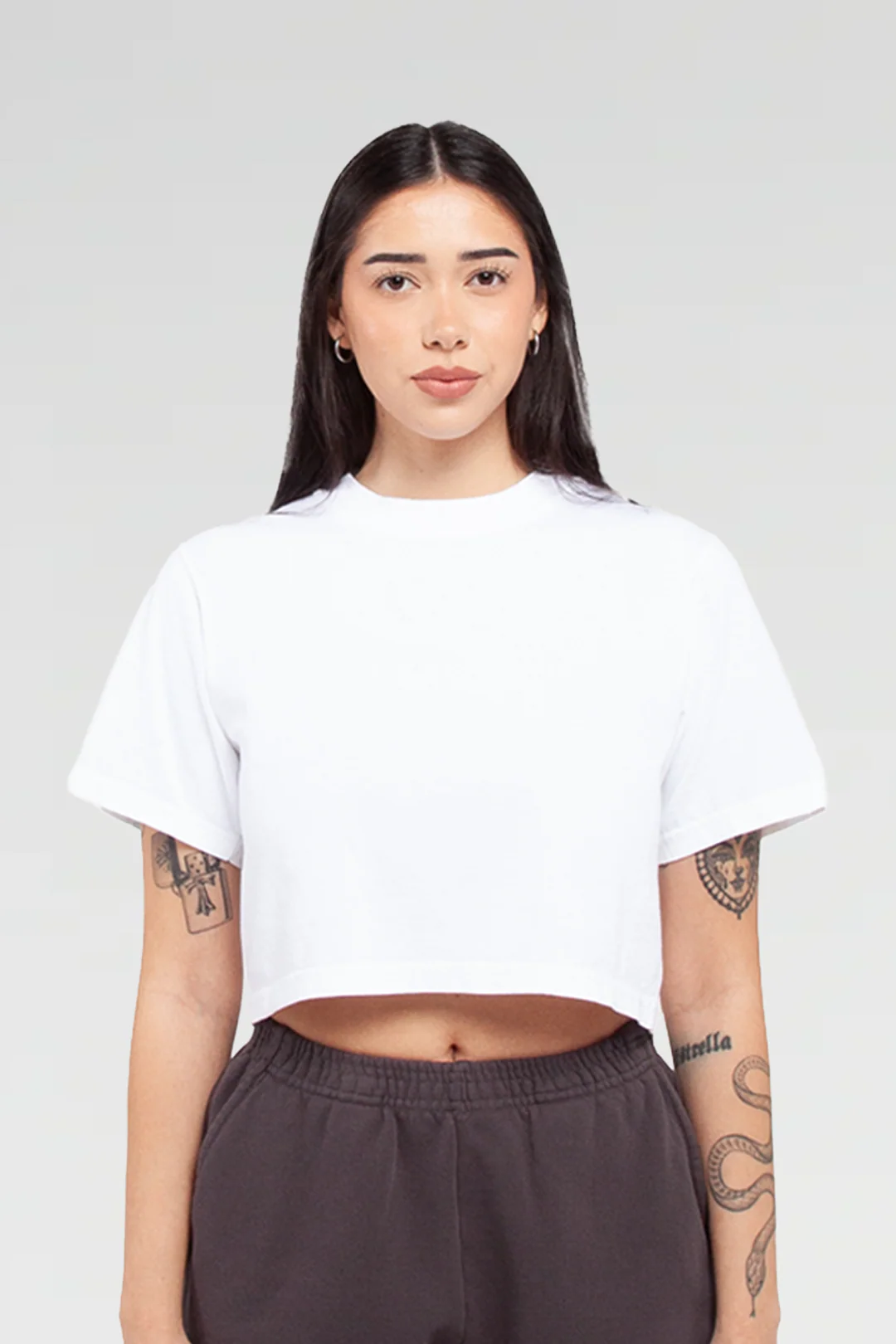 Womens Garment Dye Crop Top - Image 6